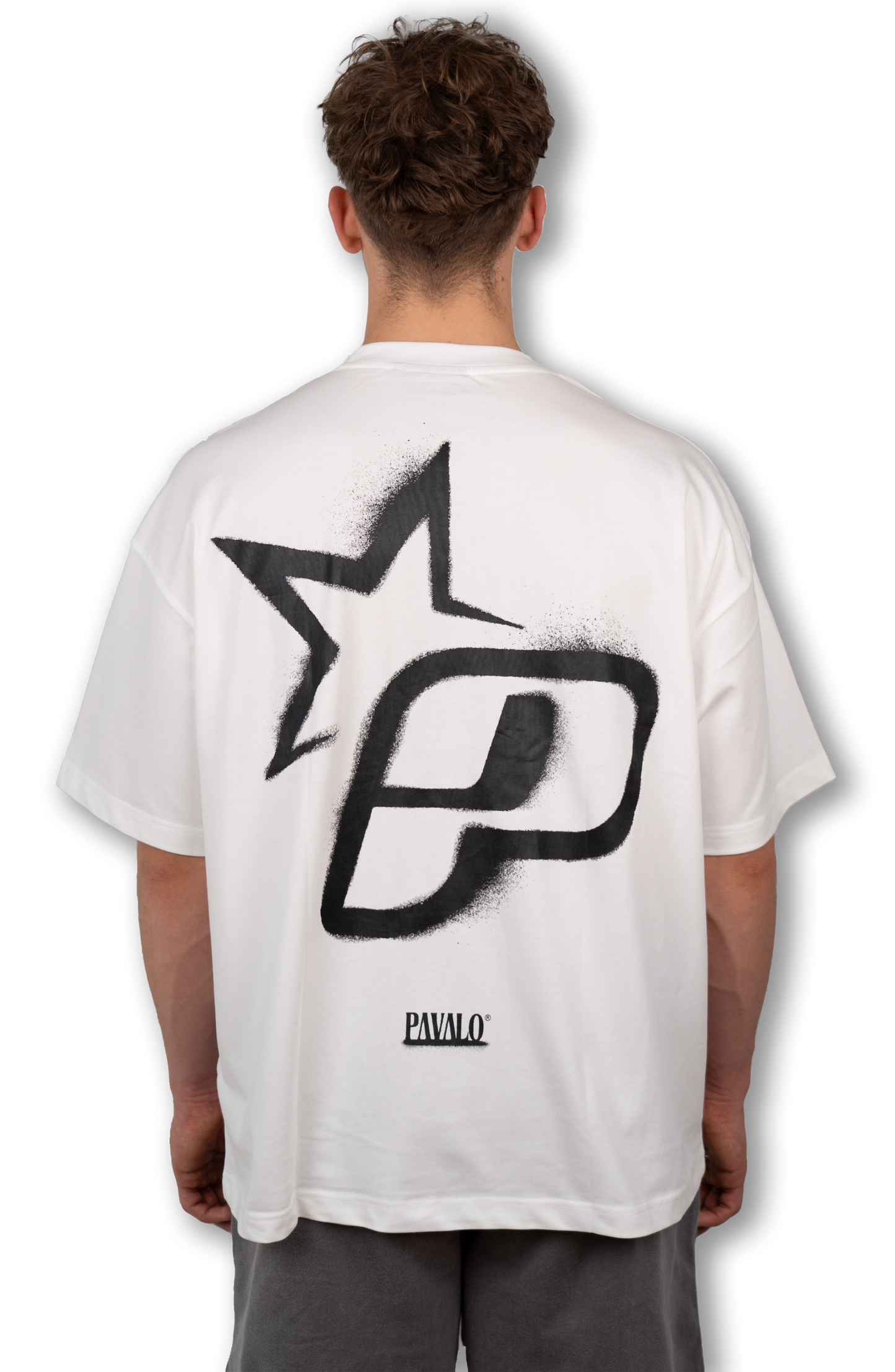 PAVALO® Signature Shirt Weiß/Schwarz
