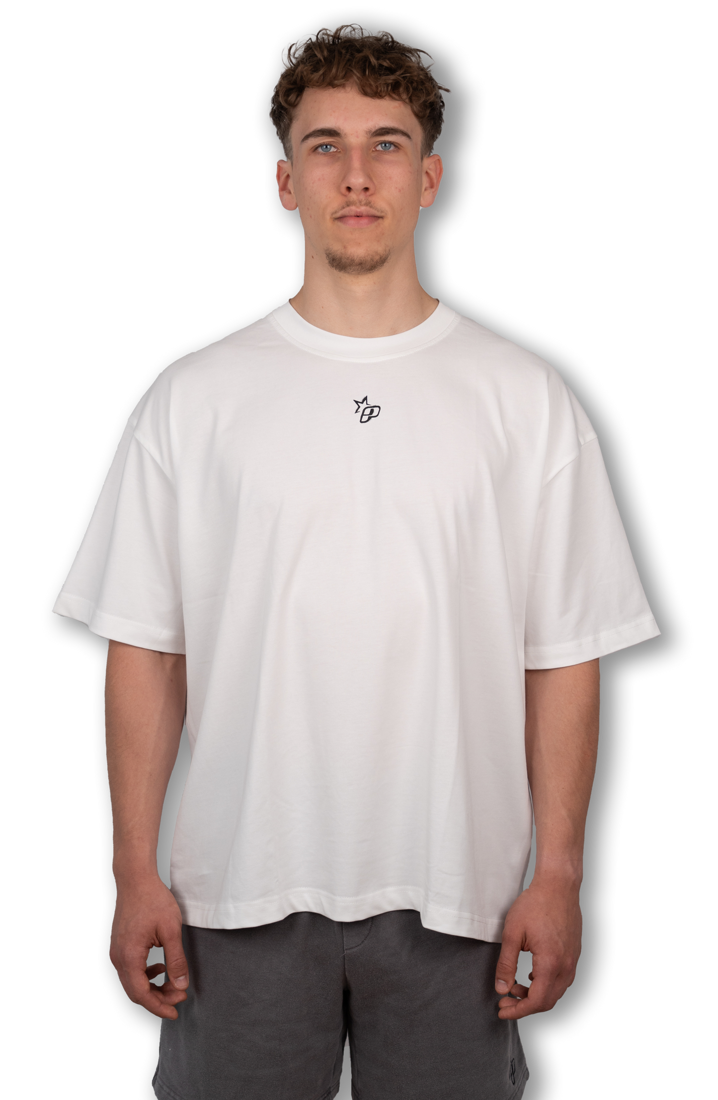 PAVALO® Signature Shirt Weiß/Schwarz