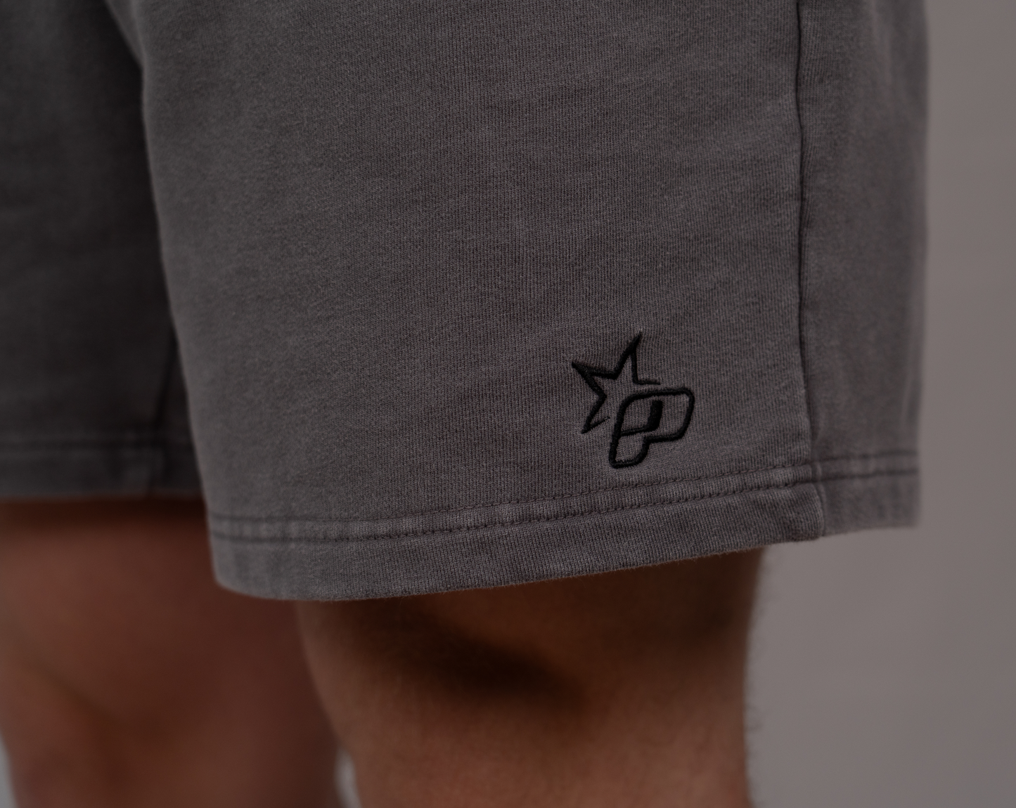 PAVALO® Shorts Washed Grey