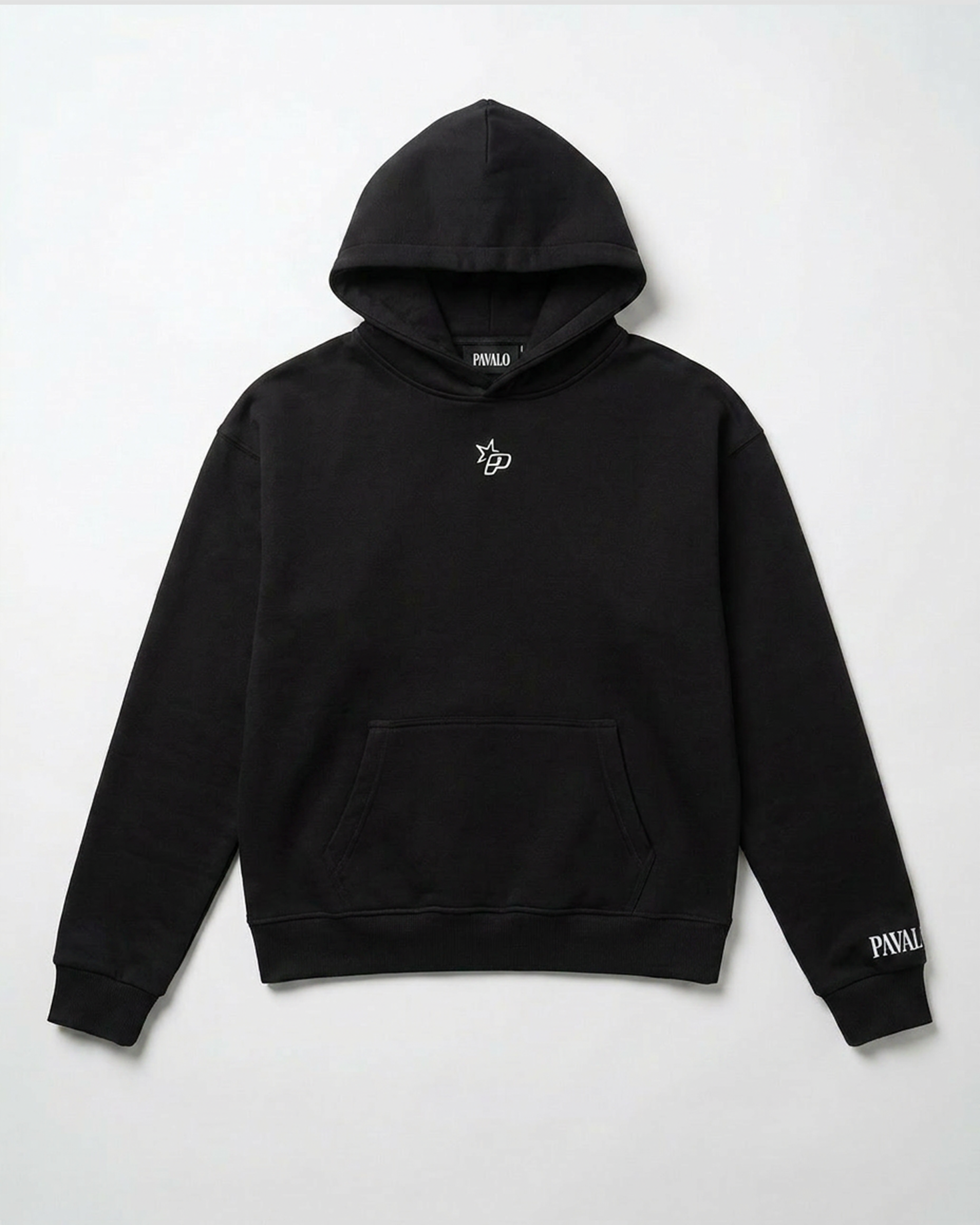 PAVALO® Premium Hoodie Schwarz