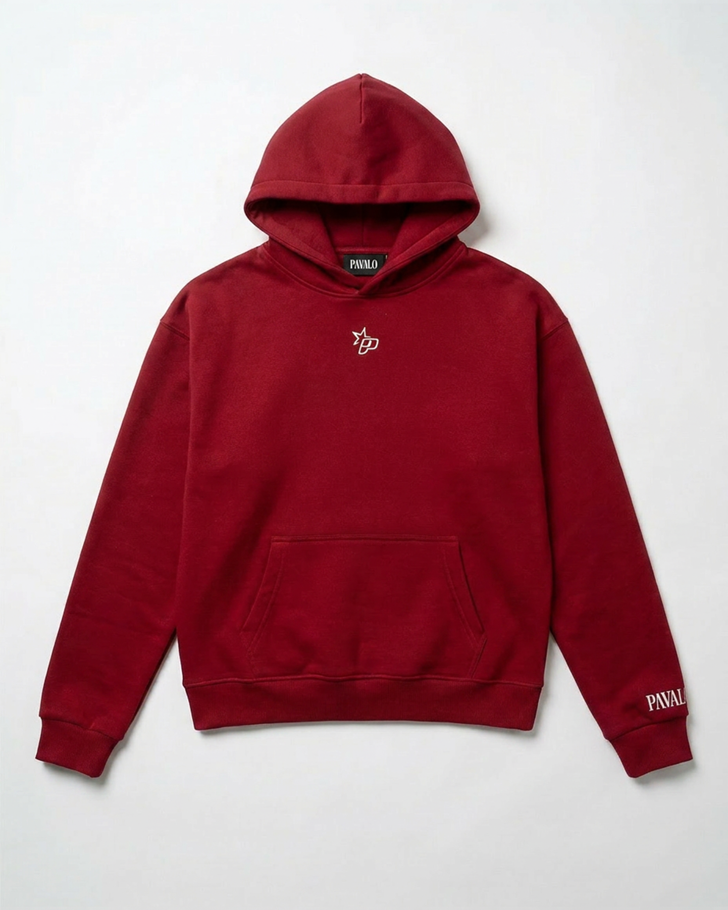 PAVALO® Premium Hoodie Weinrot
