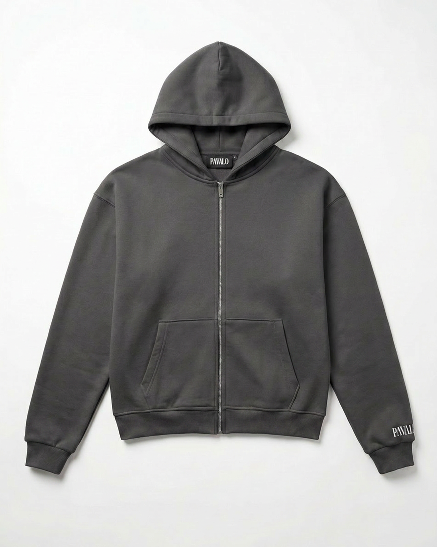 PAVALO® Premium Zip-Hoodie Anthrazit