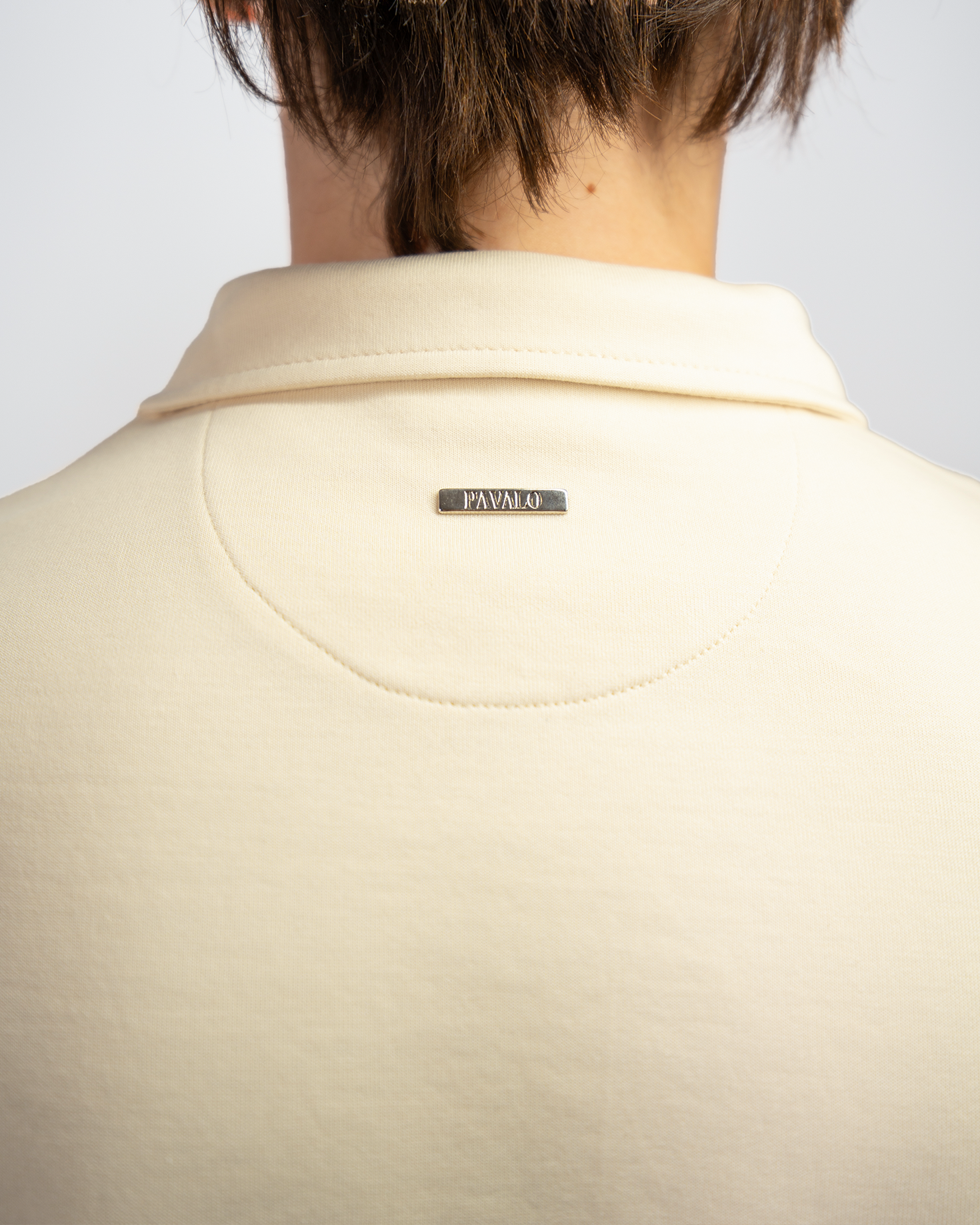 Premium Quarterzip Shirt Cream