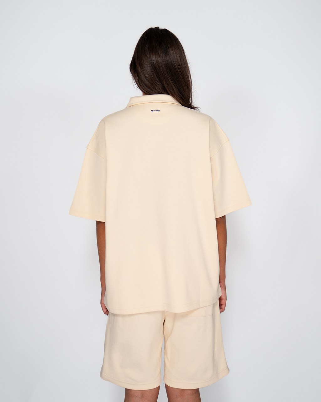 Premium Quarterzip Shirt Cream