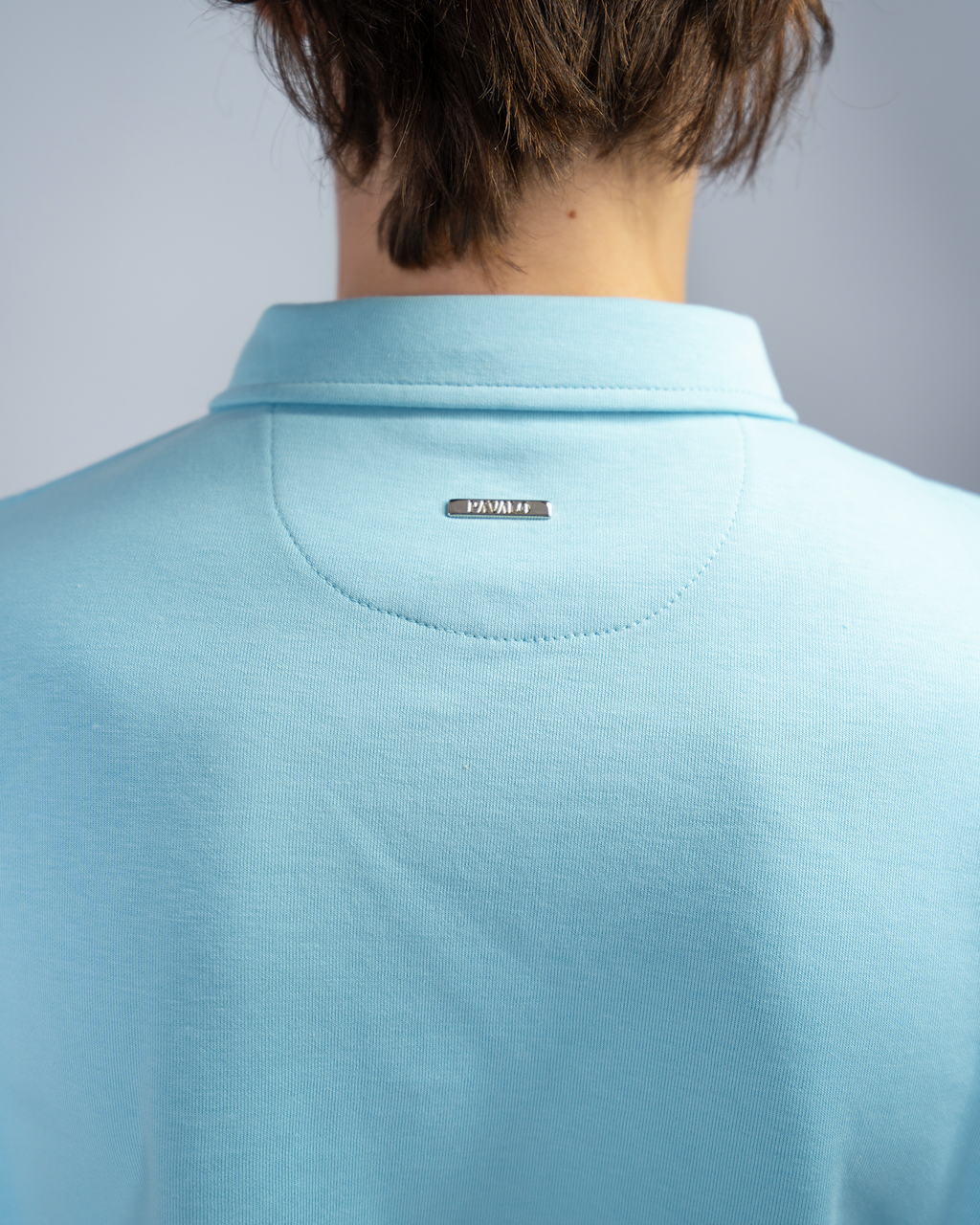 Premium Quarterzip Shirt Ice Blue