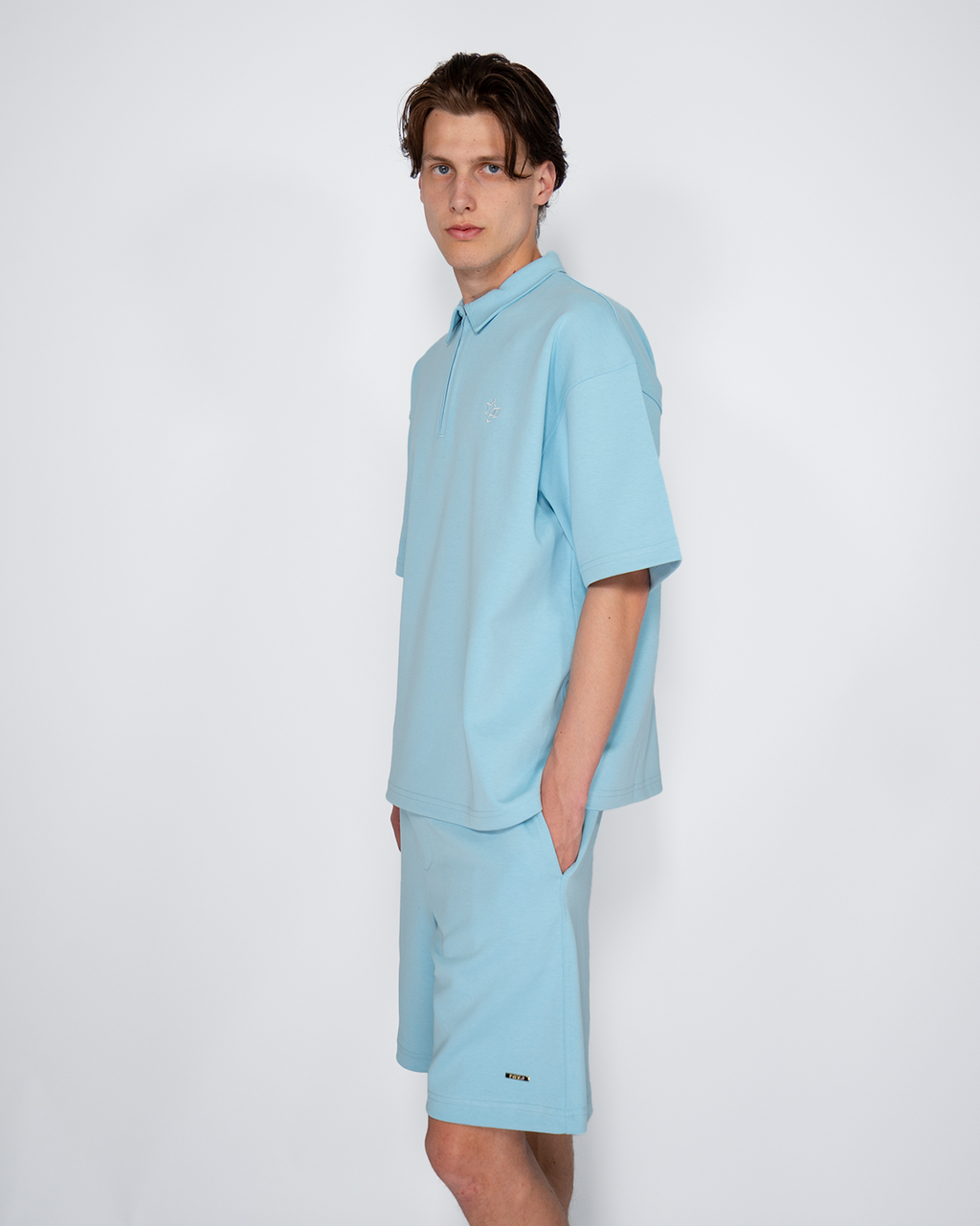Premium Shorts Ice Blue