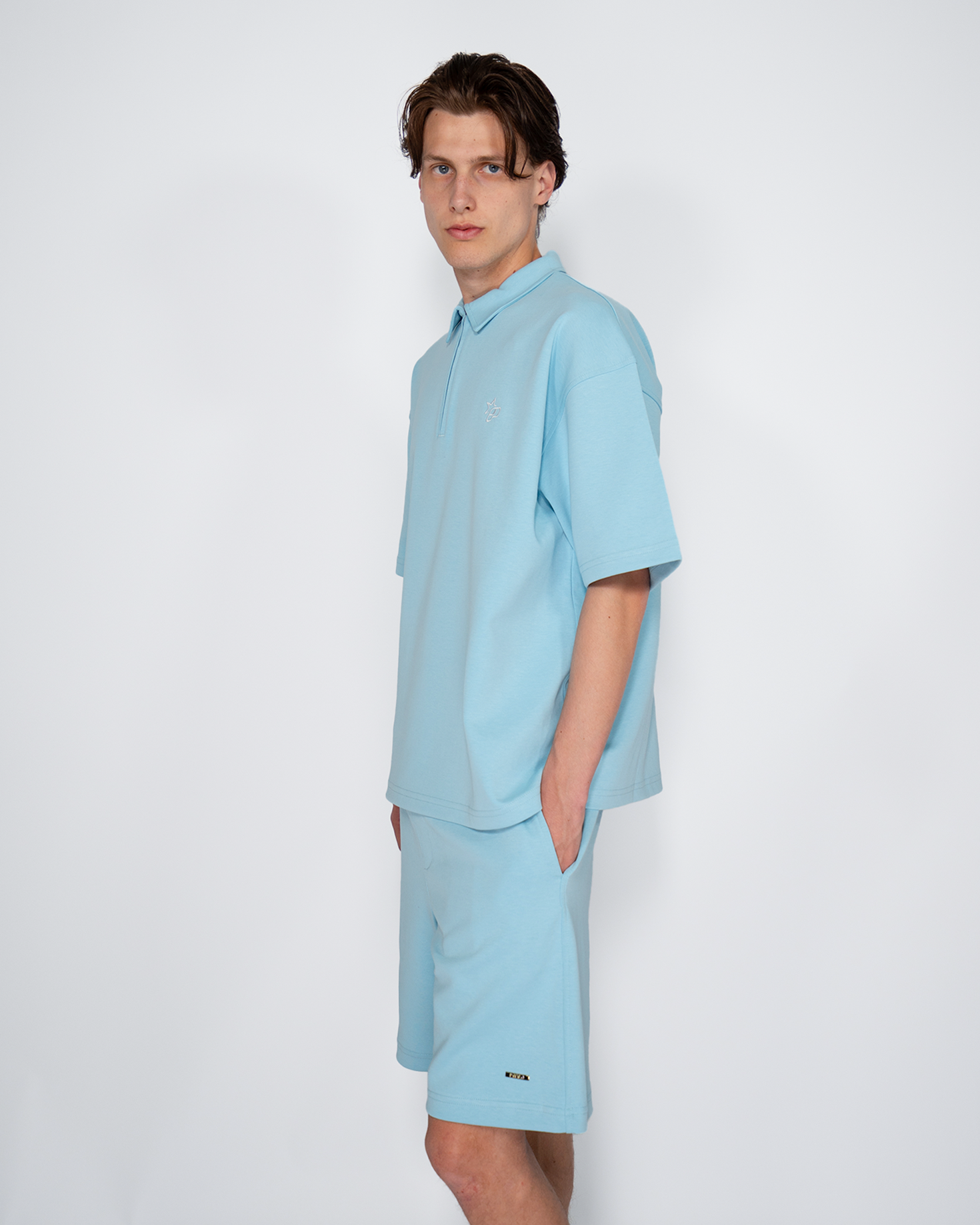 Premium Shorts Ice Blue