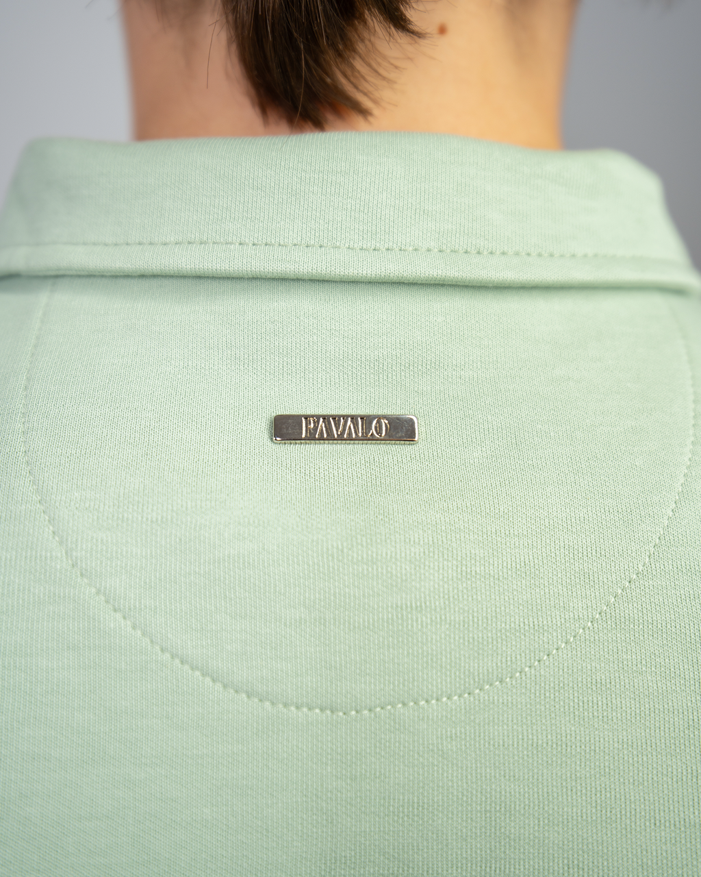 Premium Quarterzip Shirt Soft Green