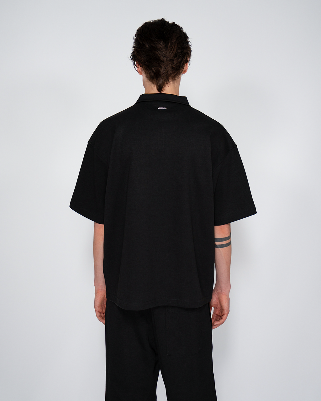 Premium Quarterzip Shirt Black