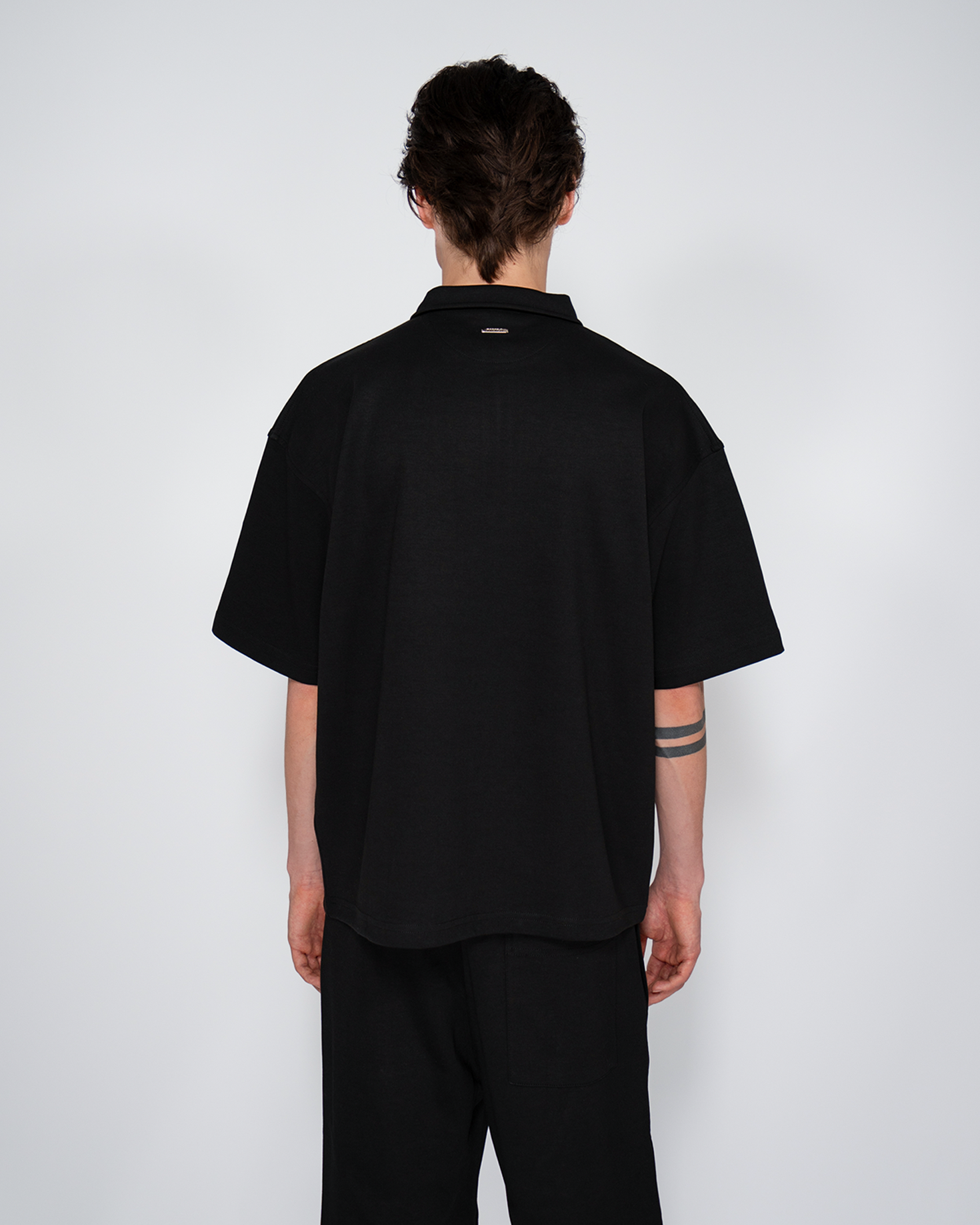 Premium Quarterzip Shirt Black