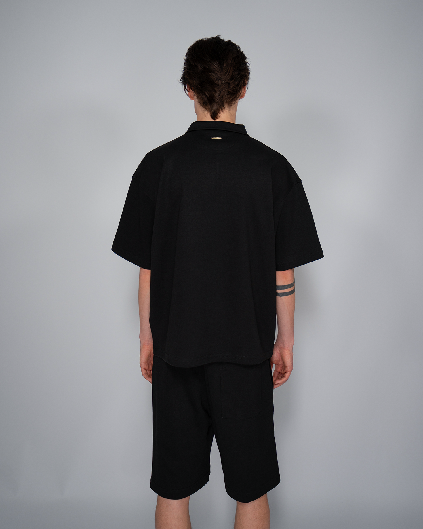 Premium Quarterzip Shirt Black