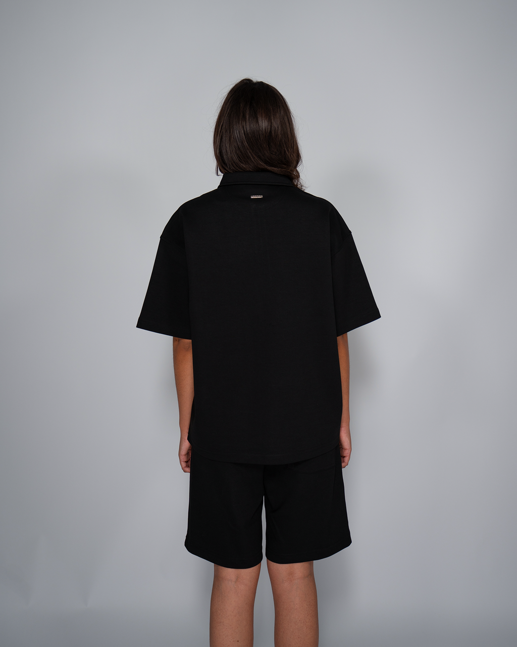 Premium Quarterzip Shirt Black
