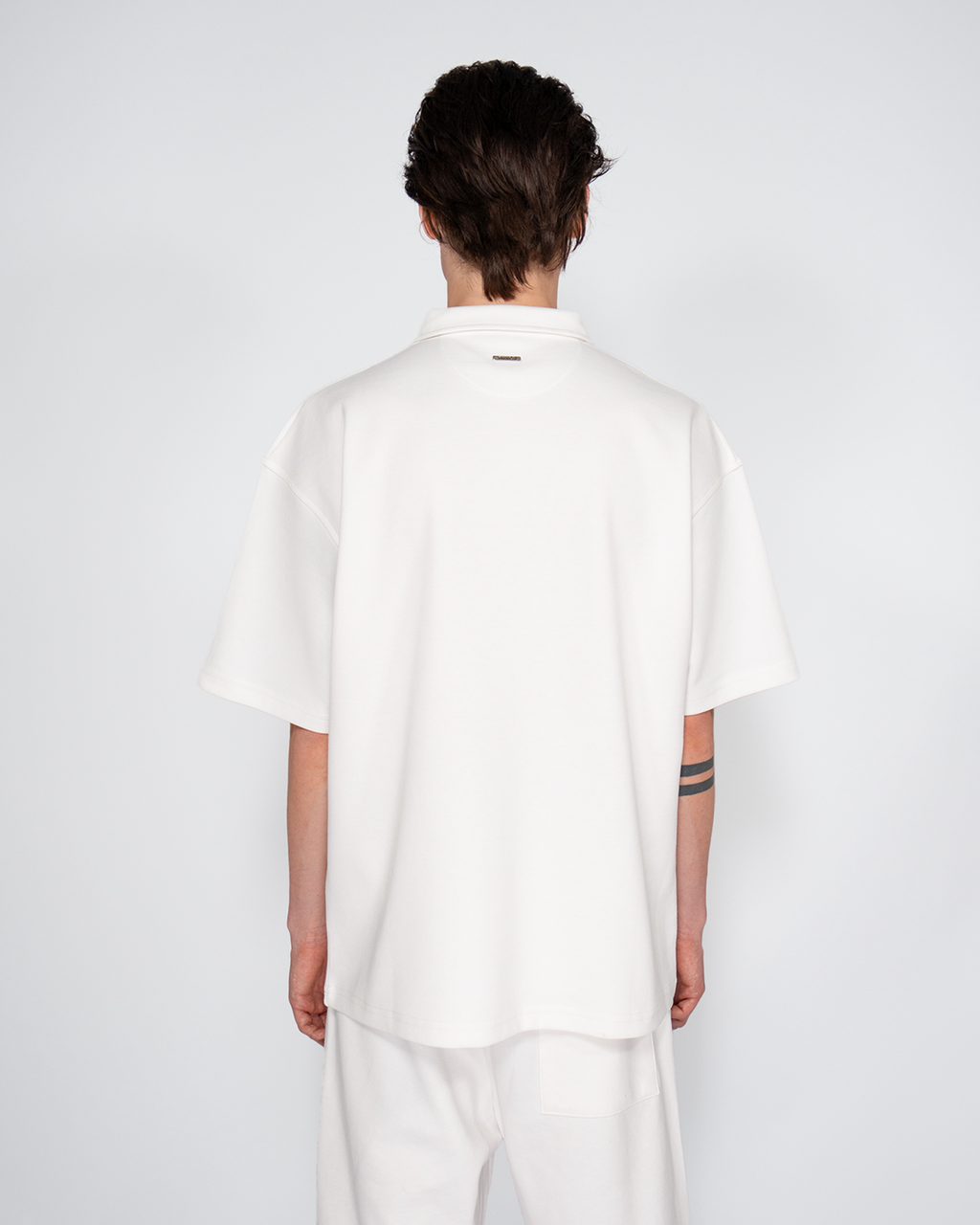 Premium Quarterzip Shirt Arctic White