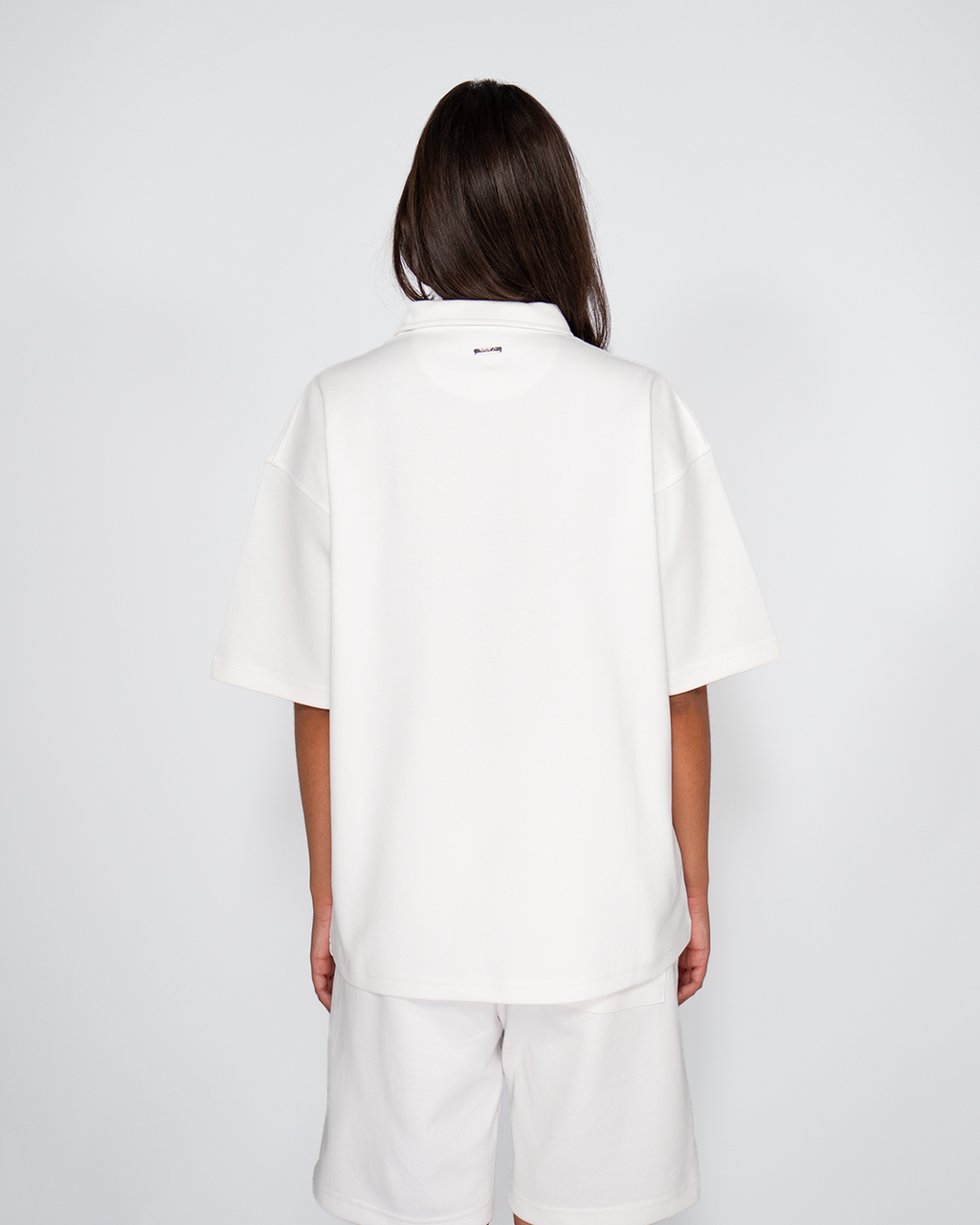Premium Quarterzip Shirt Arctic White
