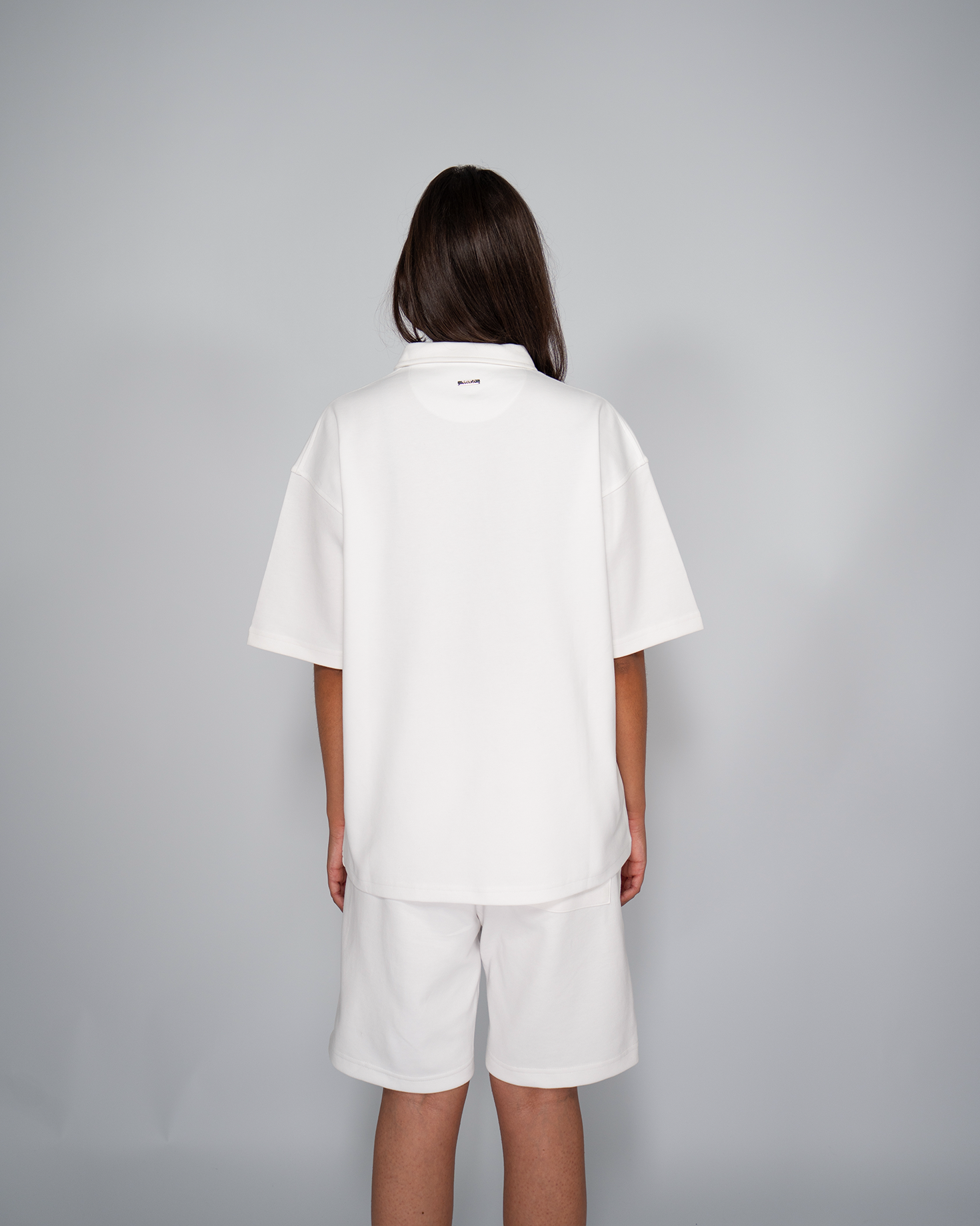 Premium Quarterzip Shirt Arctic White