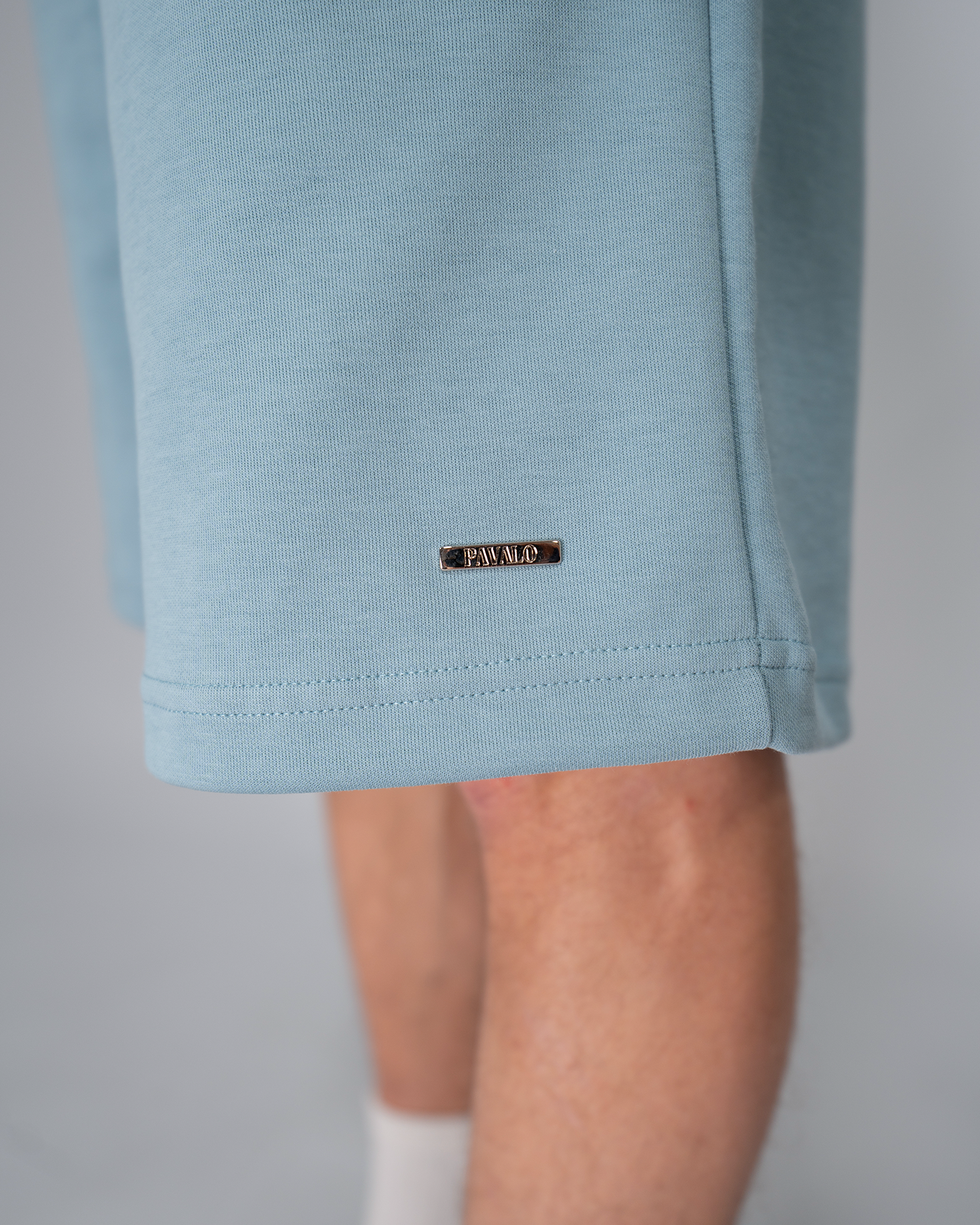 Premium Shorts Soft Blue