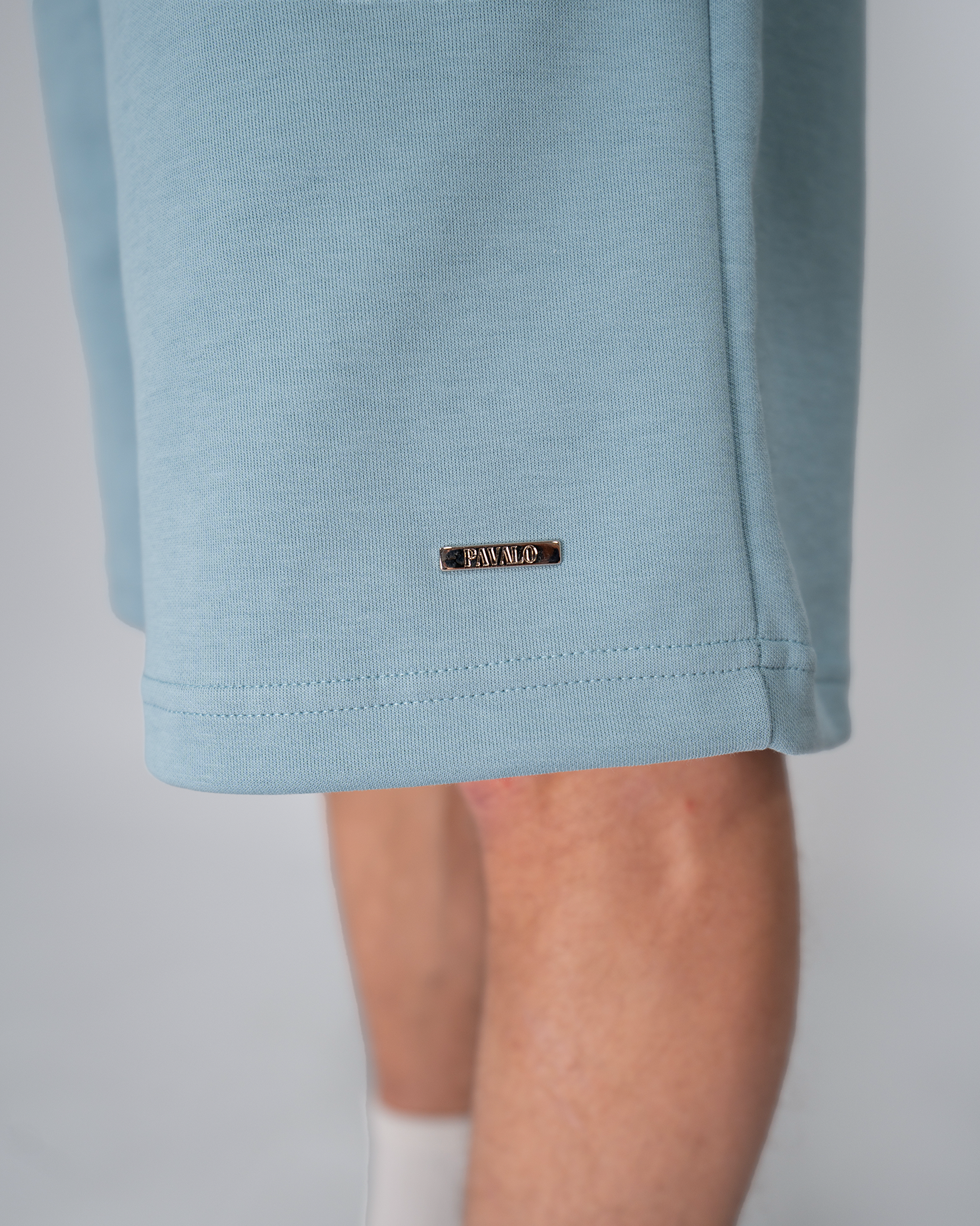 Premium Shorts Soft Blue