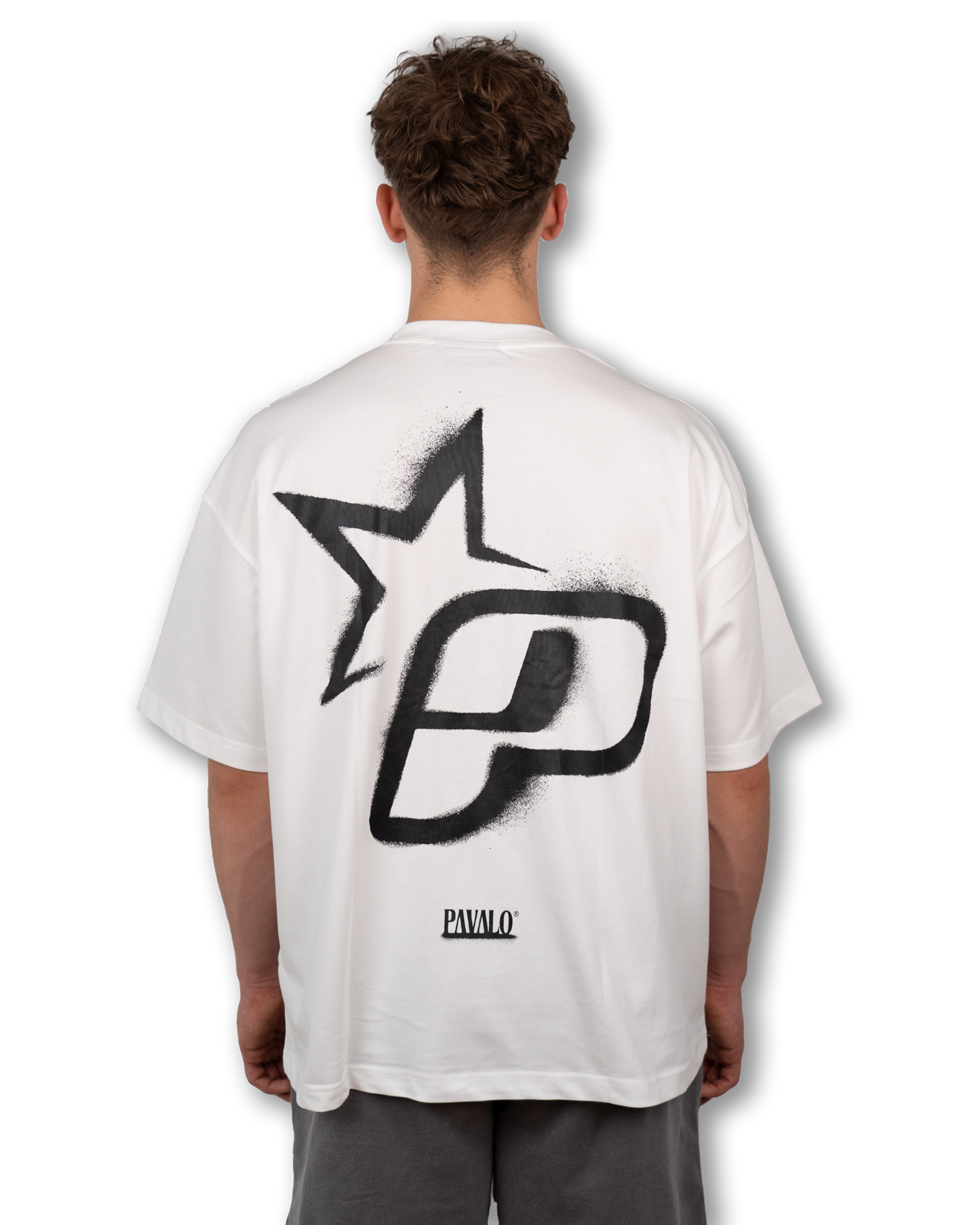PAVALO® Signature Shirt Weiß/Schwarz