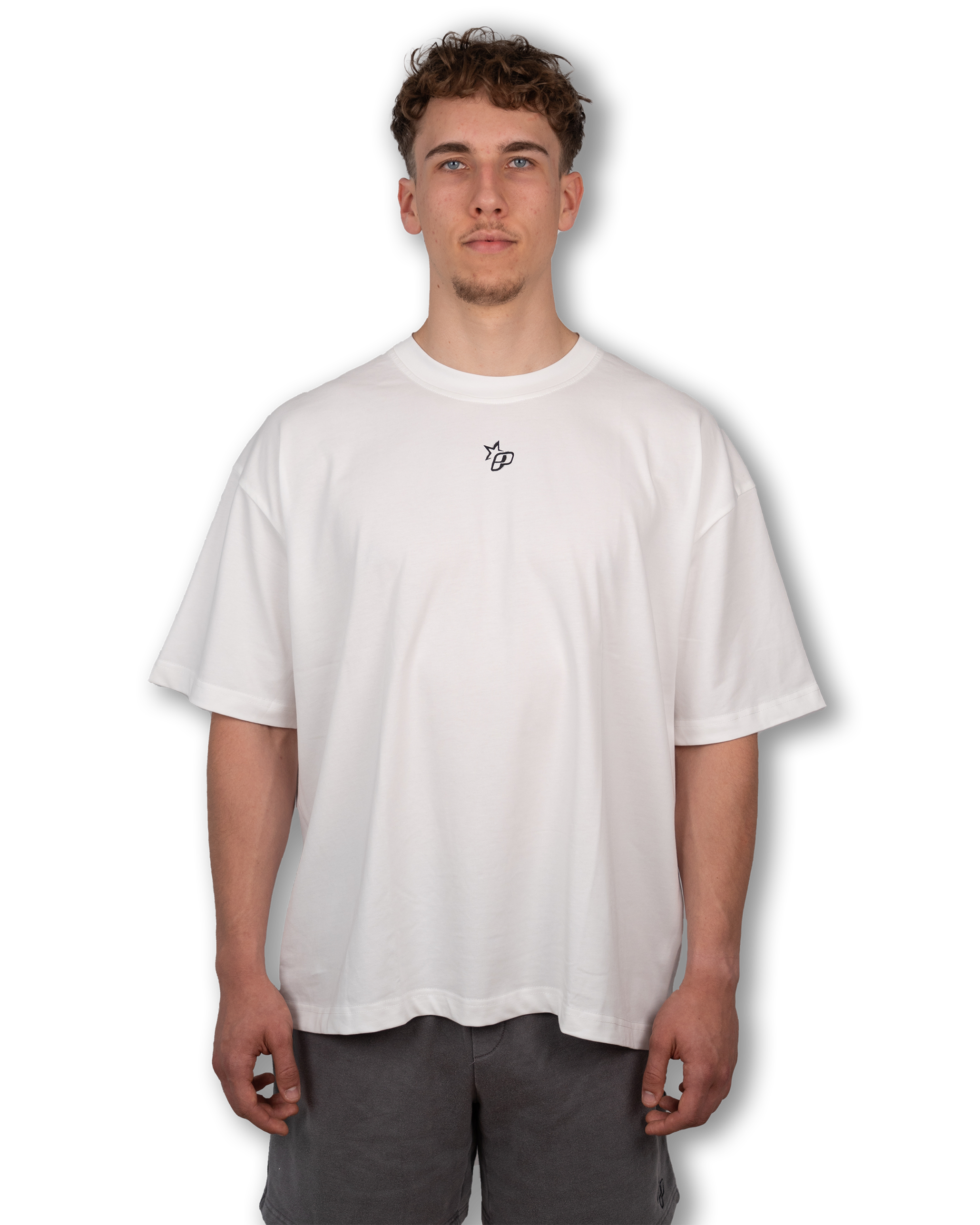PAVALO® Signature Shirt Weiß/Schwarz