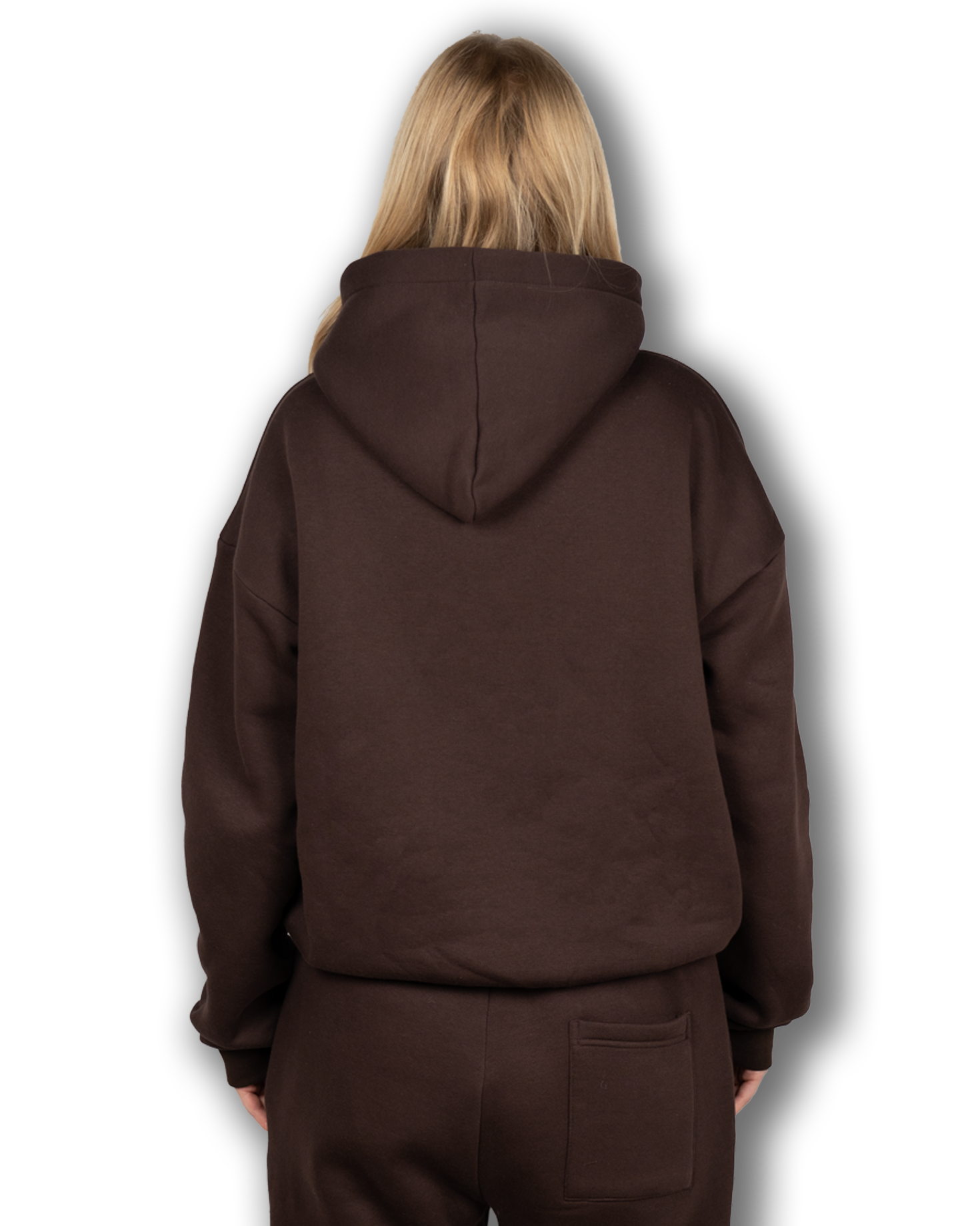PAVALO® Premium Hoodie Chocolate Braun