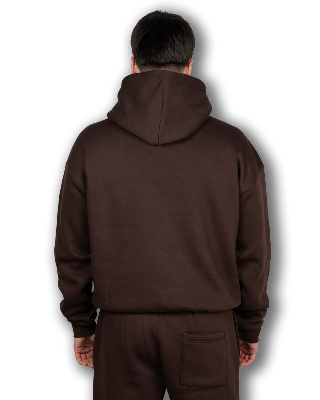 PAVALO® Premium Hoodie Chocolate Braun