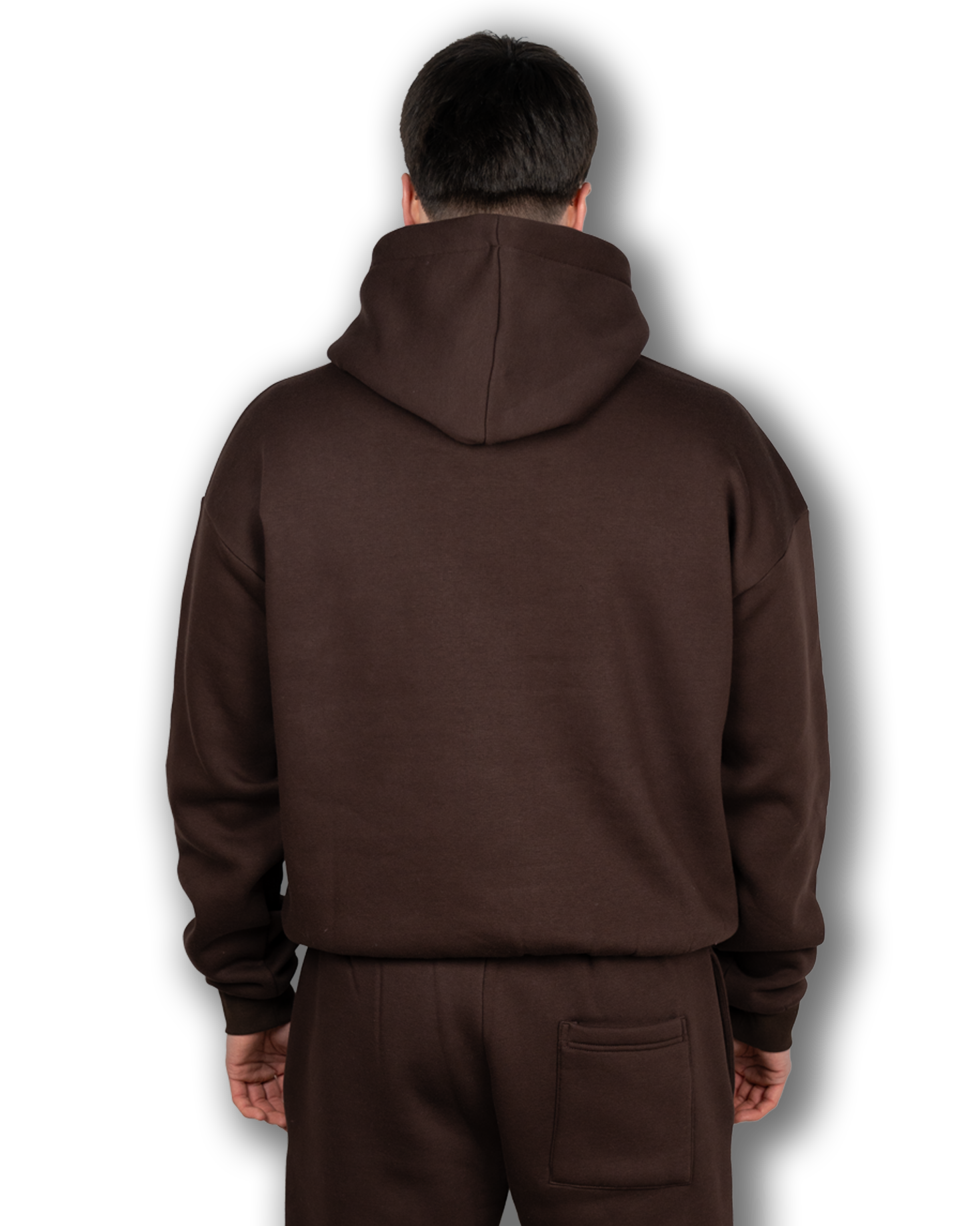 PAVALO® Premium Hoodie Chocolate Braun