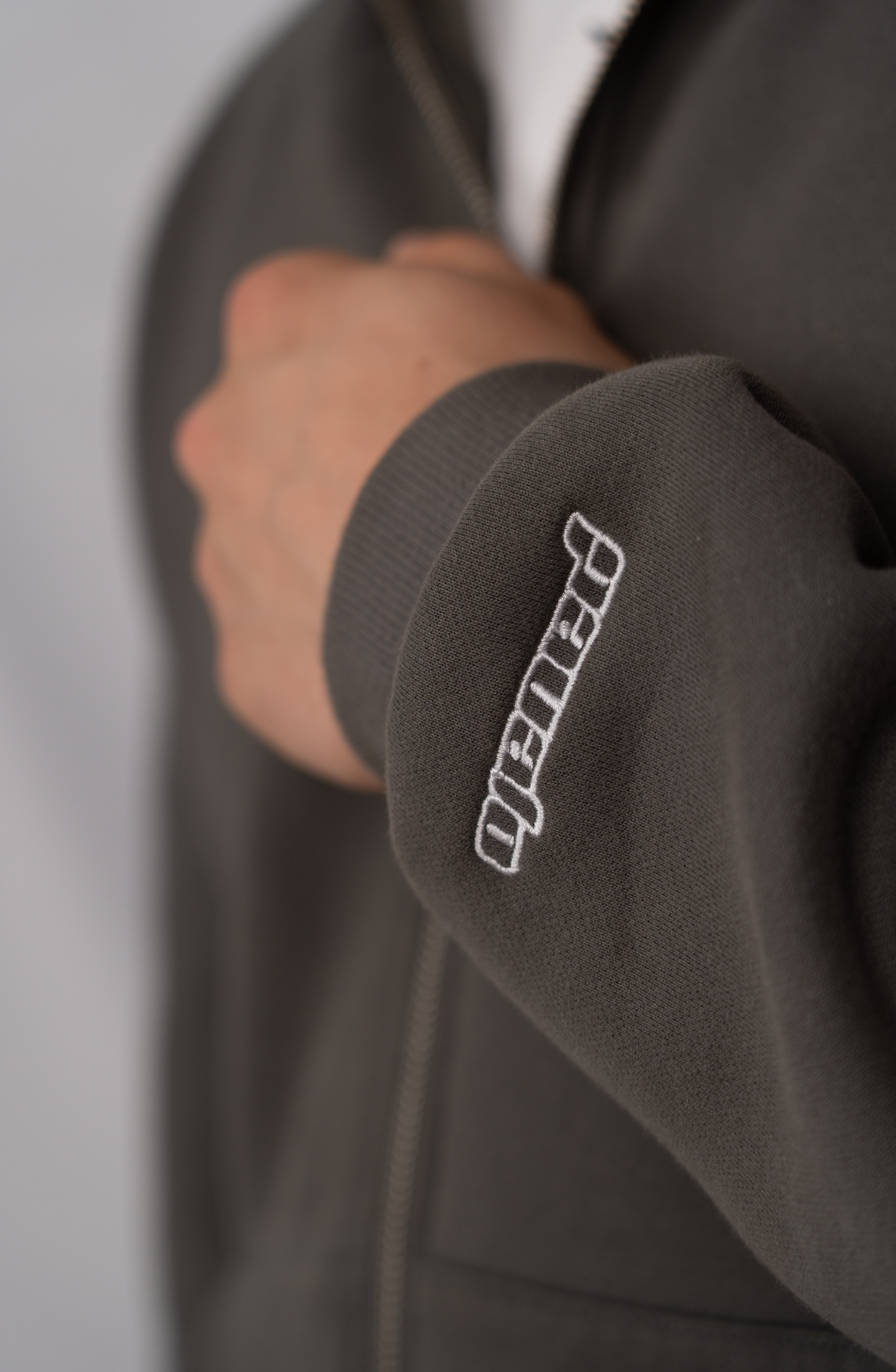 PAVALO® Zip-Hoodie Anthrazit