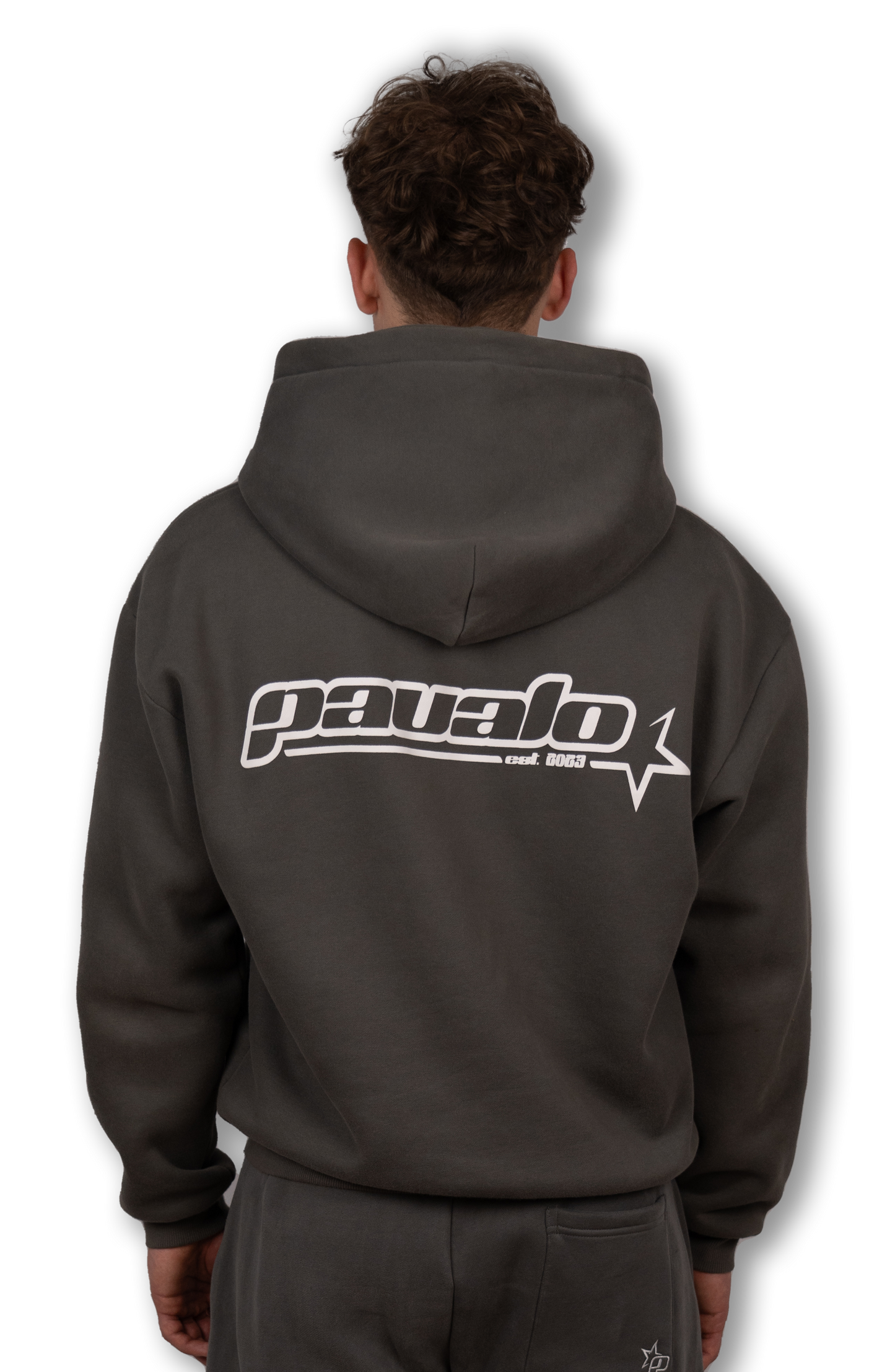 PAVALO® Zip-Hoodie Anthrazit