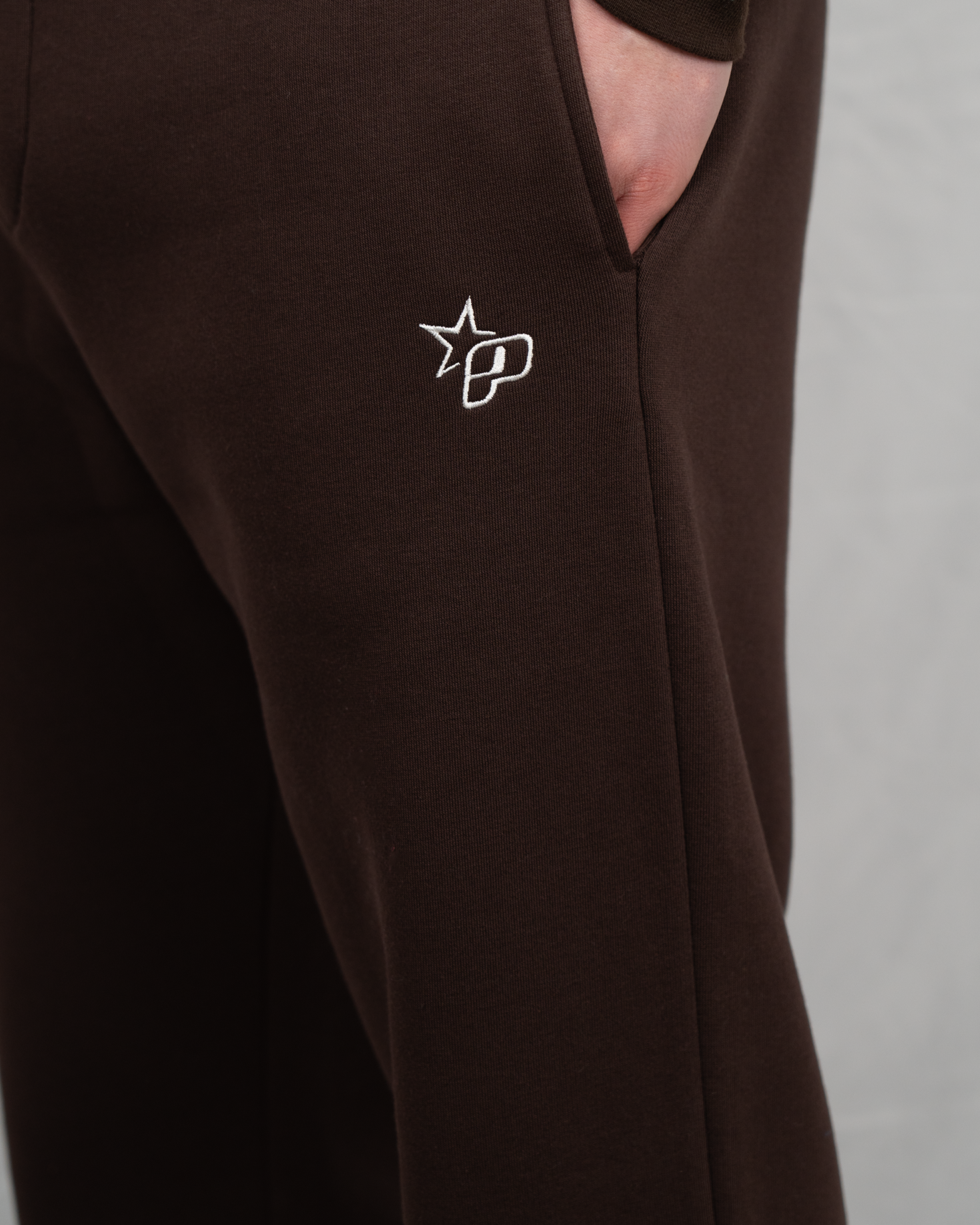 PAVALO® Premium Openleg - Jogger Chocolate Braun