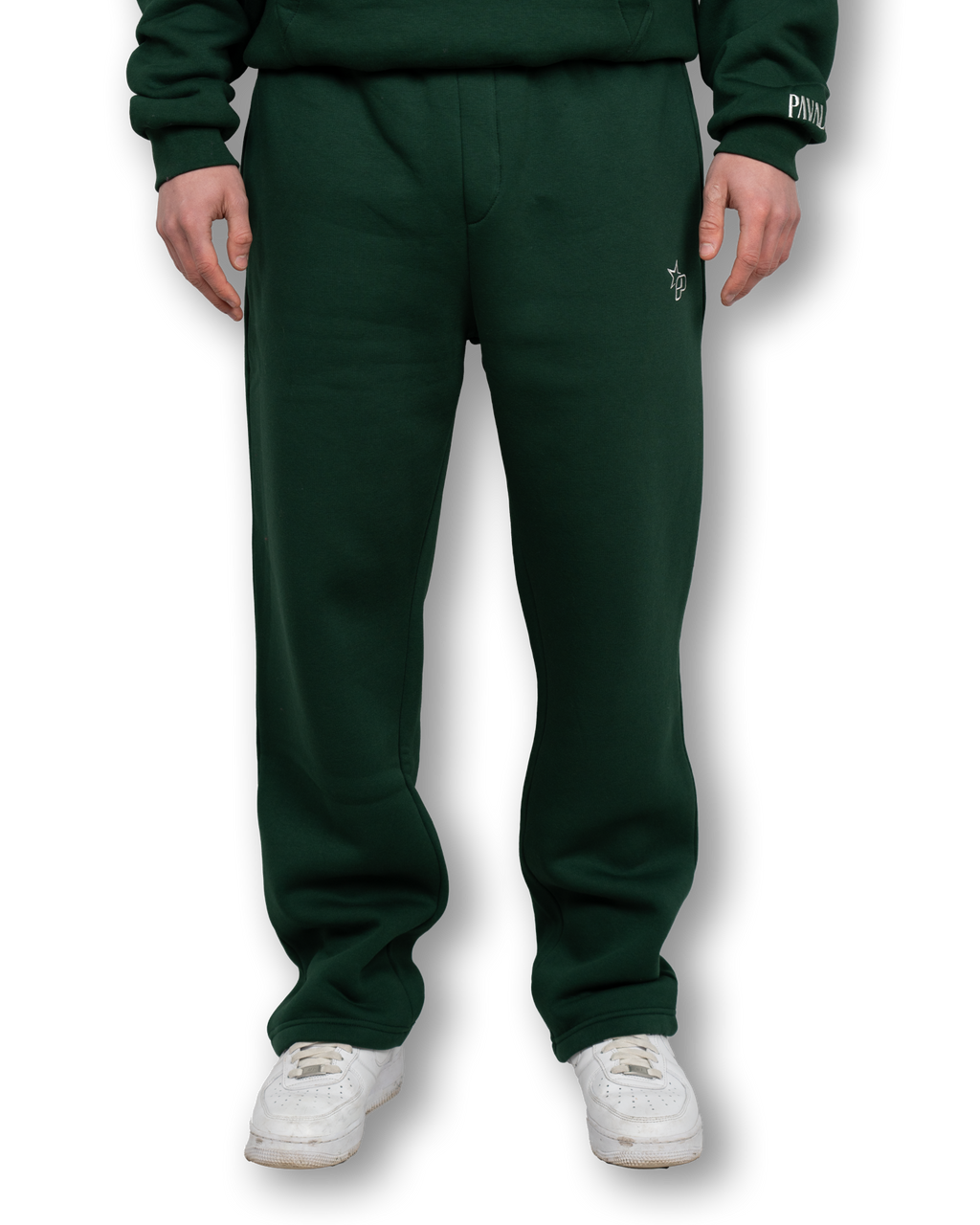 PAVALO® Premium Openleg - Jogger Forest Grün