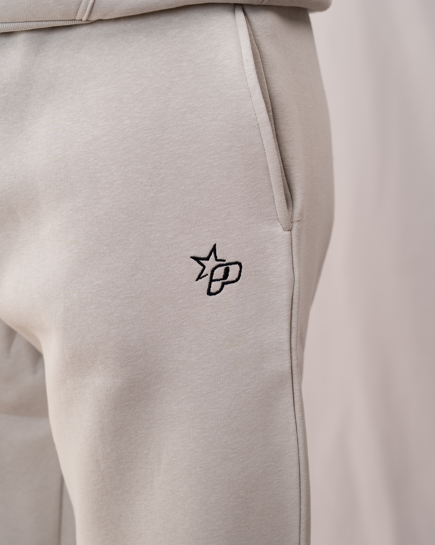 PAVALO® Premium Openleg - Jogger Aschgrau