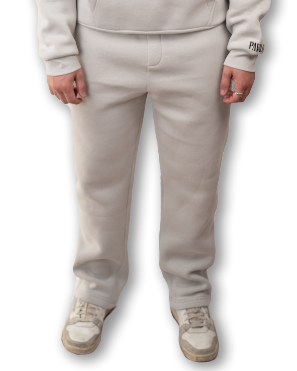 PAVALO® Premium Openleg - Jogger Aschgrau