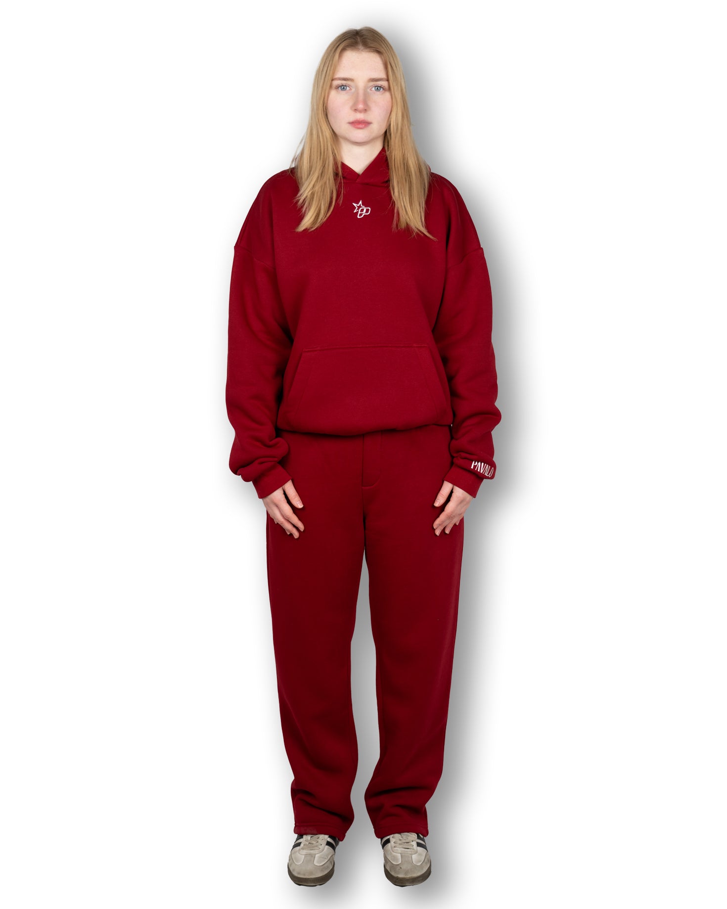PAVALO® Premium Tracksuit Weinrot