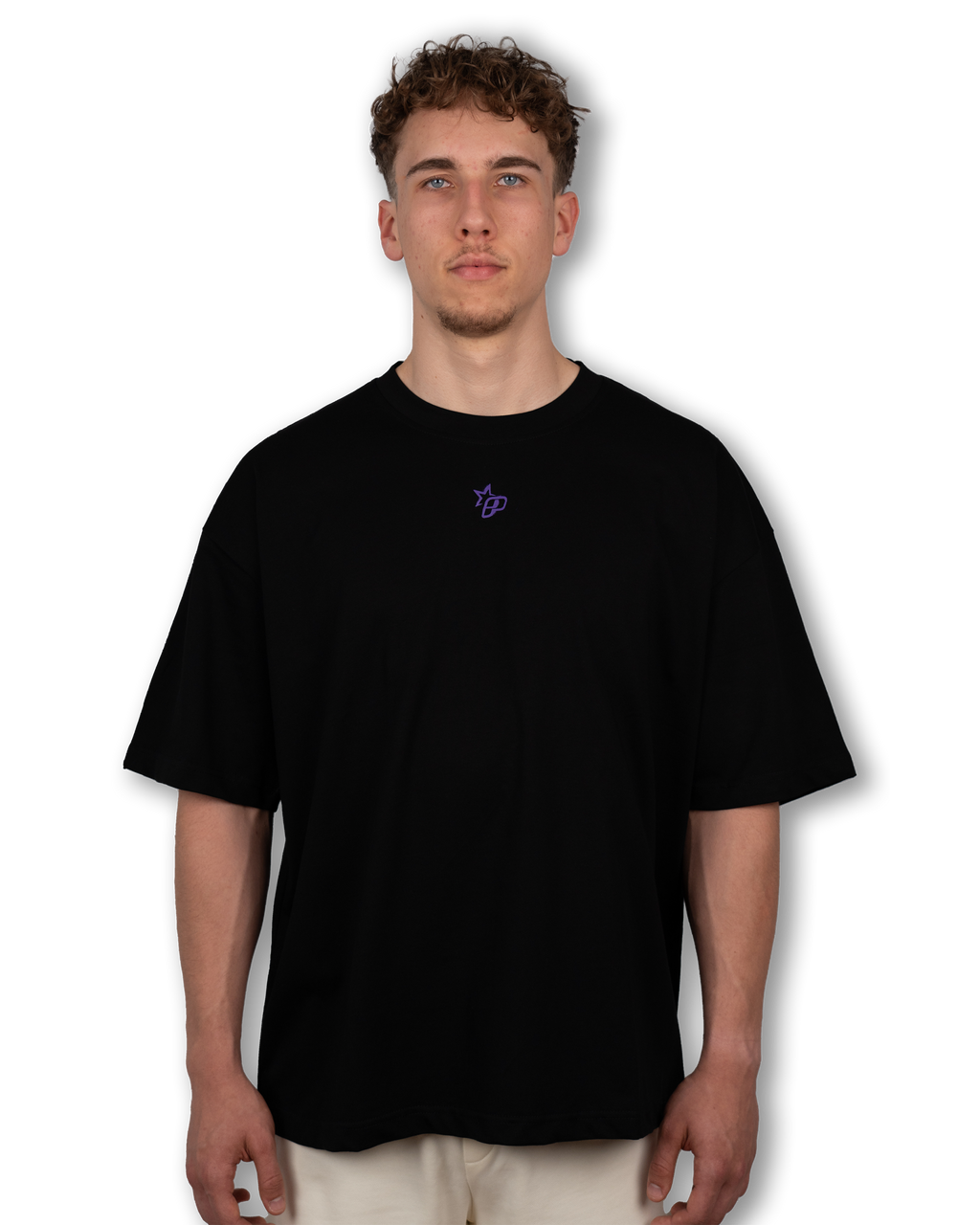 PAVALO® Signature Shirt Schwarz/Lila