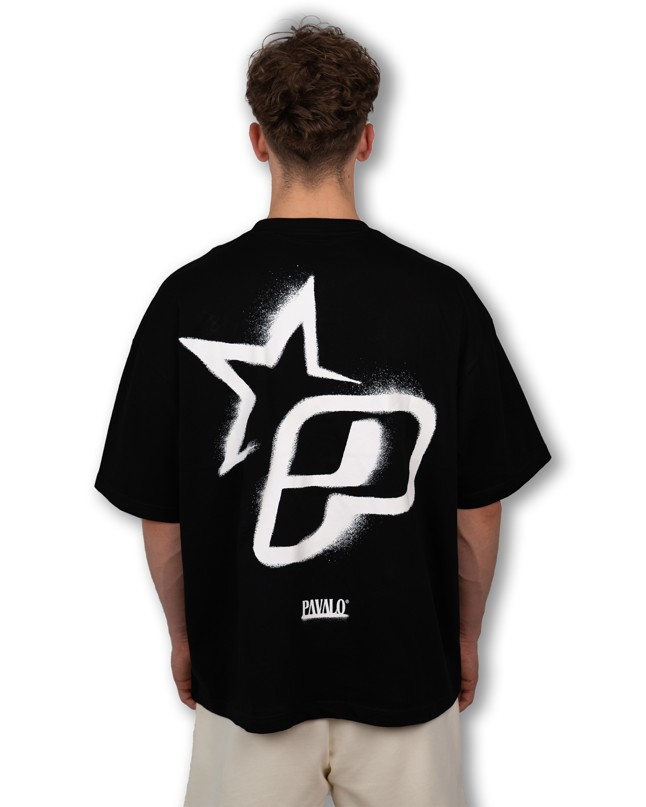 PAVALO® Signature Shirt Schwarz/Weiß