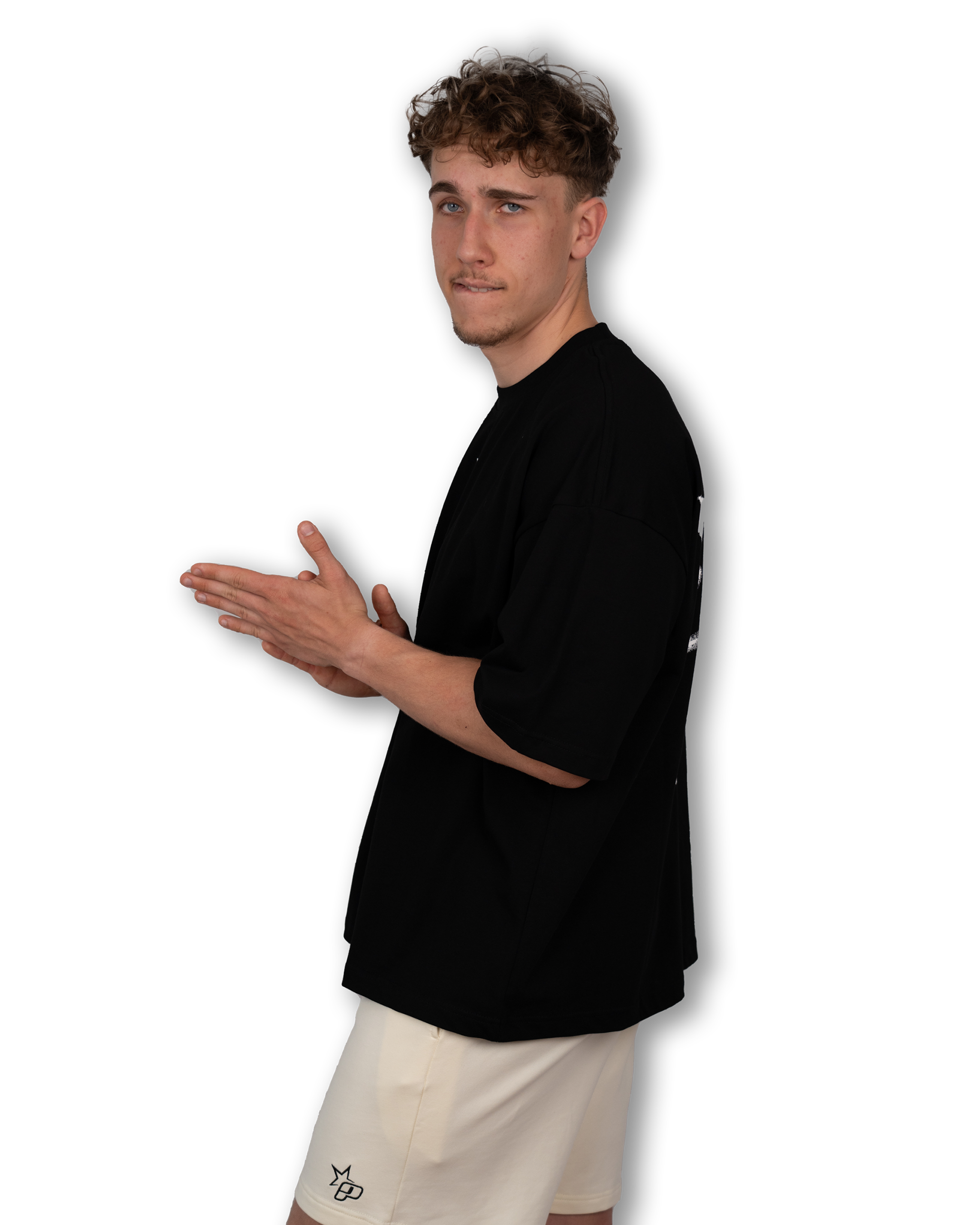 PAVALO® Signature Shirt Schwarz/Weiß