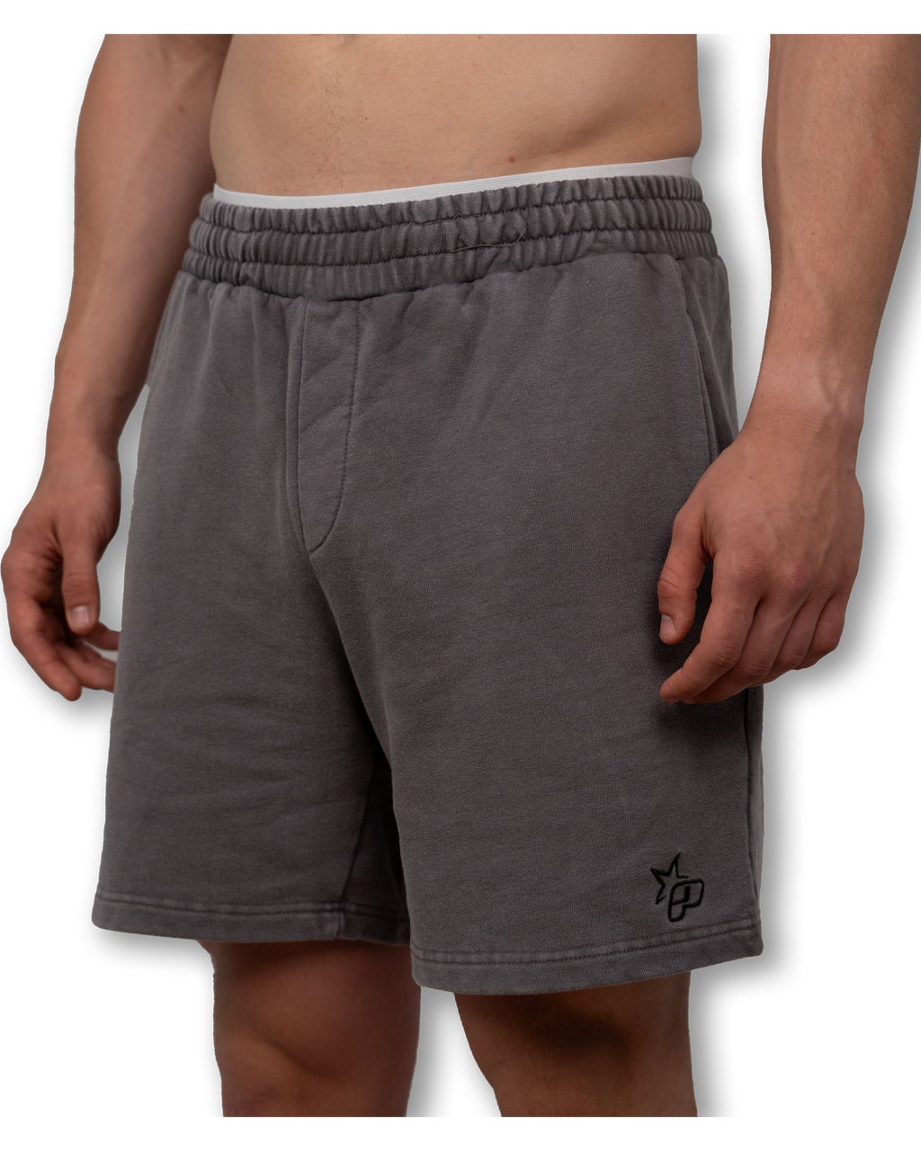 PAVALO® Shorts Washed Grey
