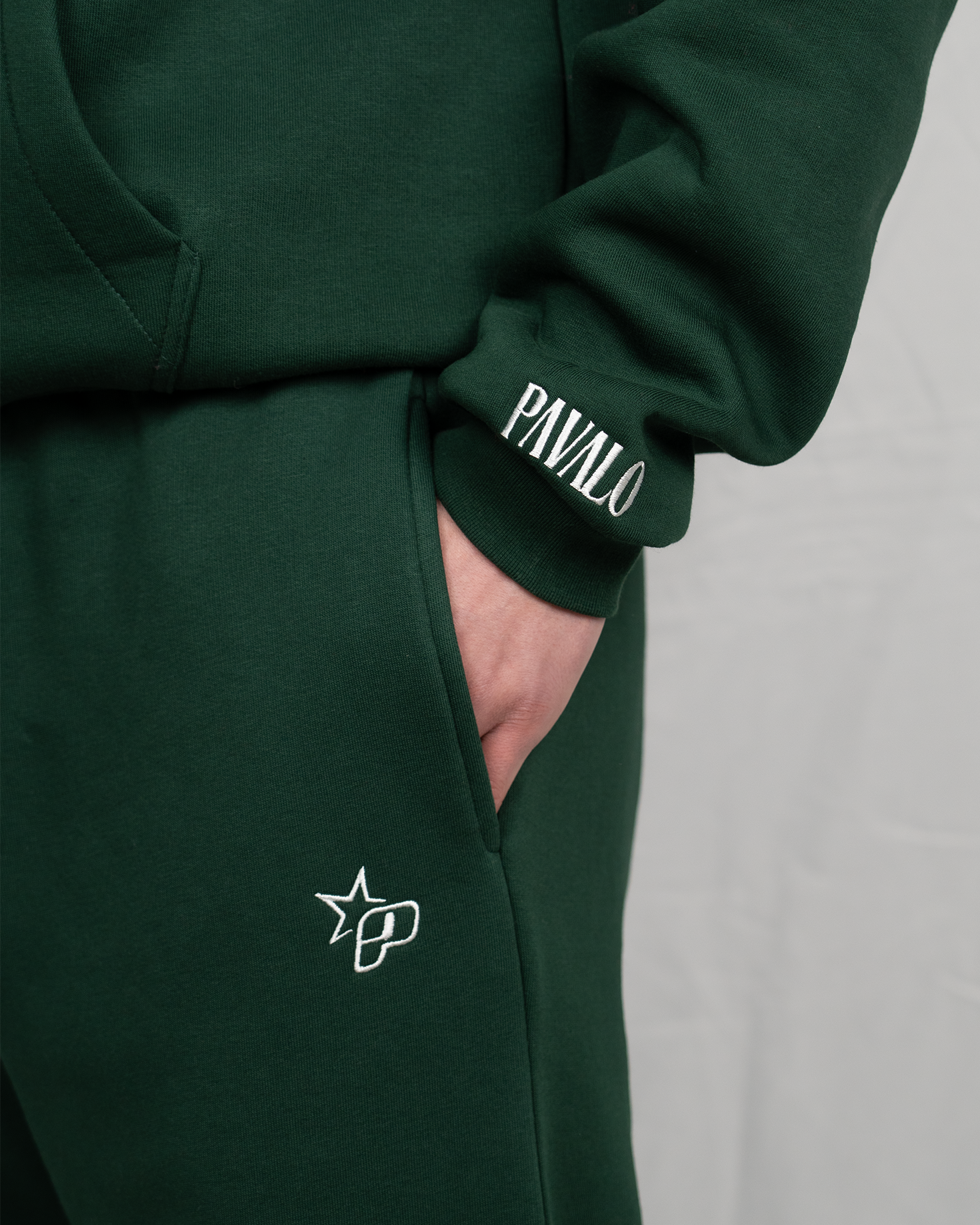 PAVALO® Premium Tracksuit Forest Grün