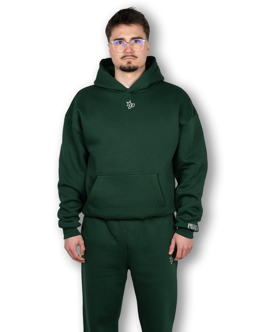 PAVALO® Premium Tracksuit Forest Grün