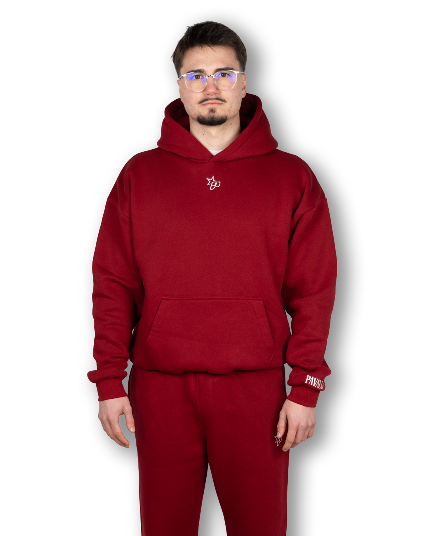 PAVALO® Premium Tracksuit Weinrot