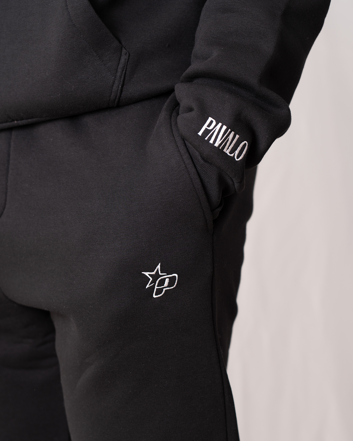 PAVALO® Premium Tracksuit Schwarz