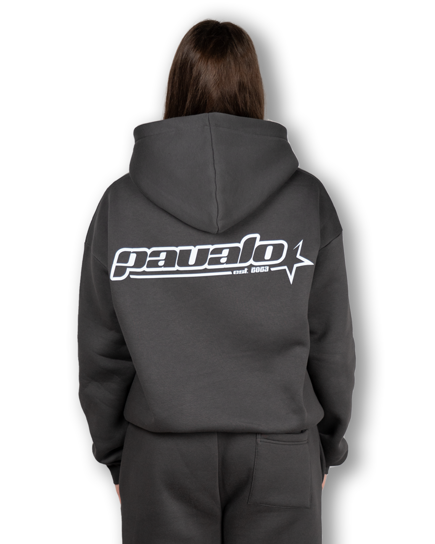 PAVALO® Premium Zip-Hoodie Anthrazit