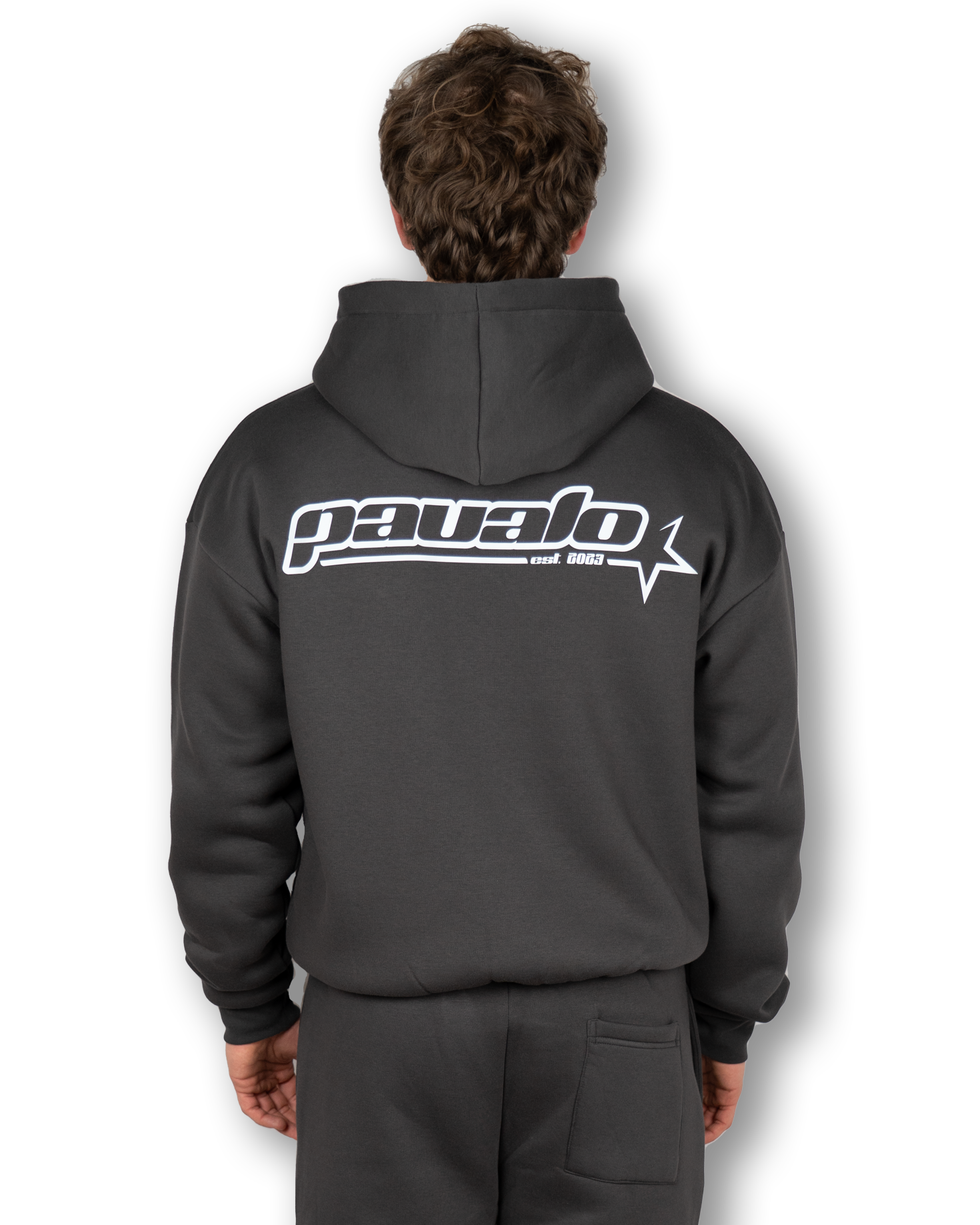 PAVALO® Premium Zip-Hoodie Anthrazit