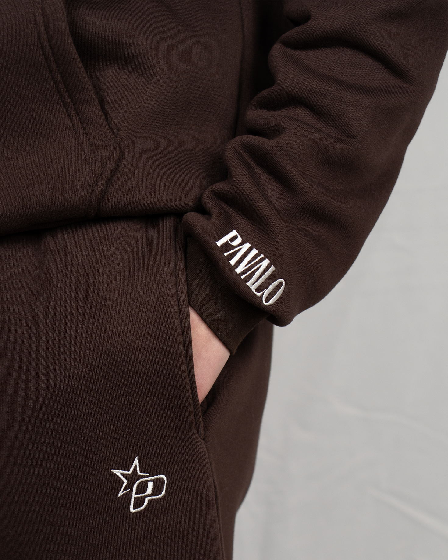 PAVALO® Premium Tracksuit Chocolate Braun