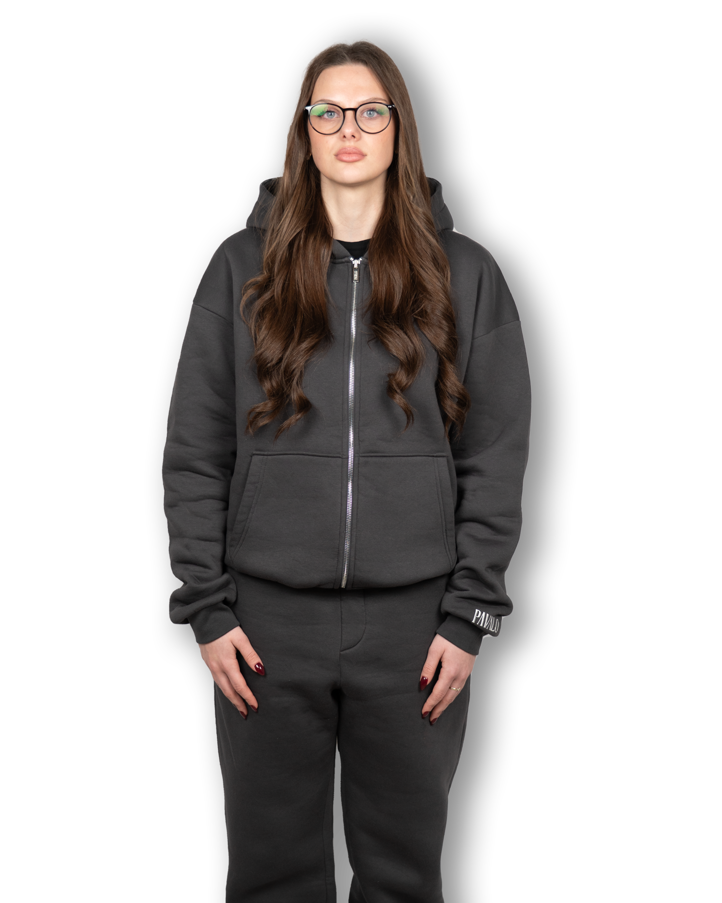 PAVALO® Premium Zip Tracksuit Anthrazit