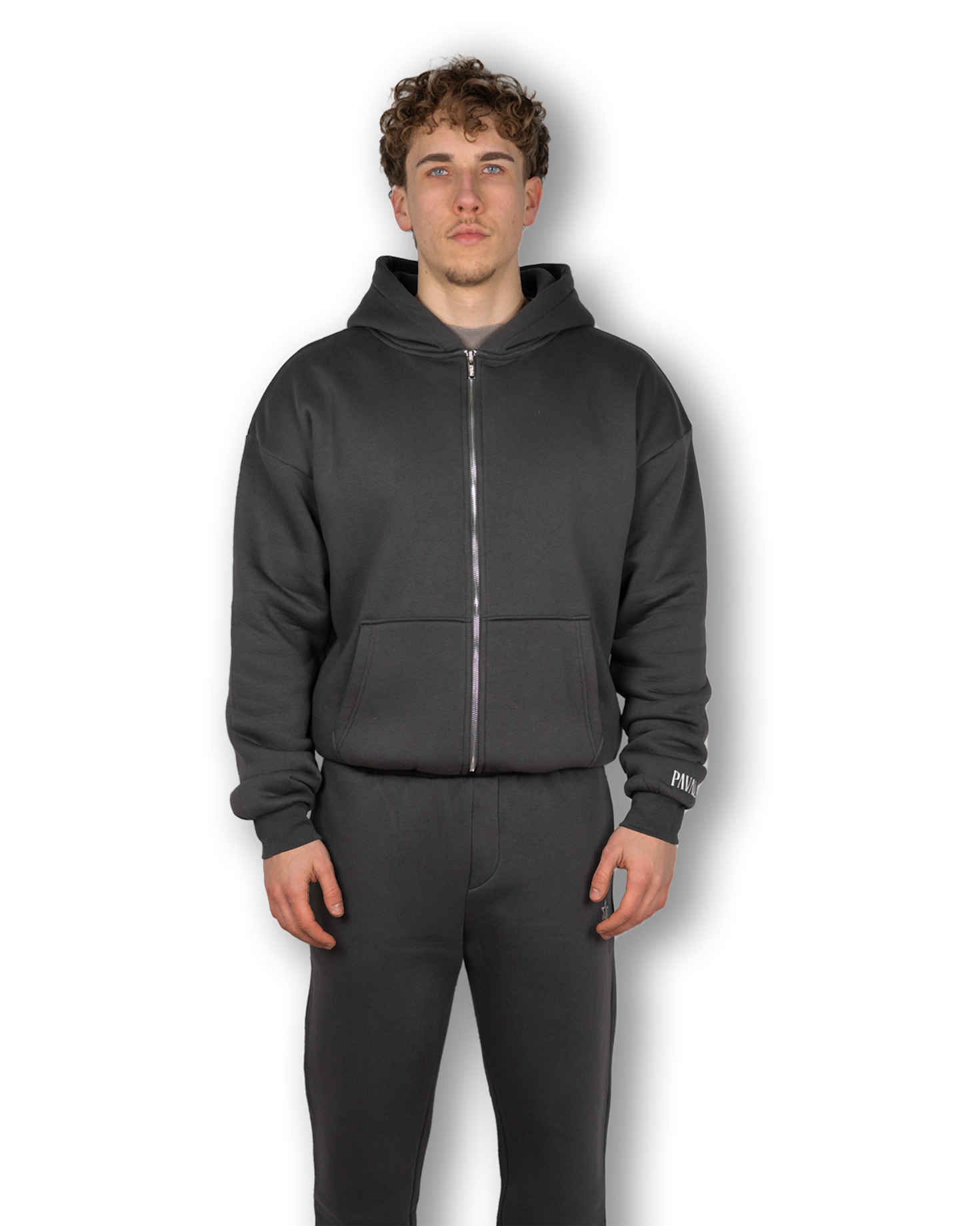 PAVALO® Premium Zip Tracksuit Anthrazit
