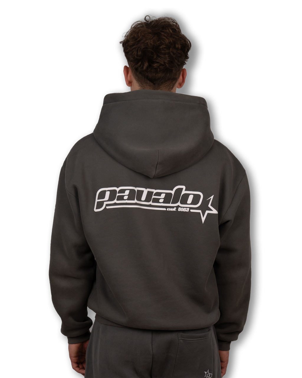 PAVALO® Zip-Hoodie Anthrazit