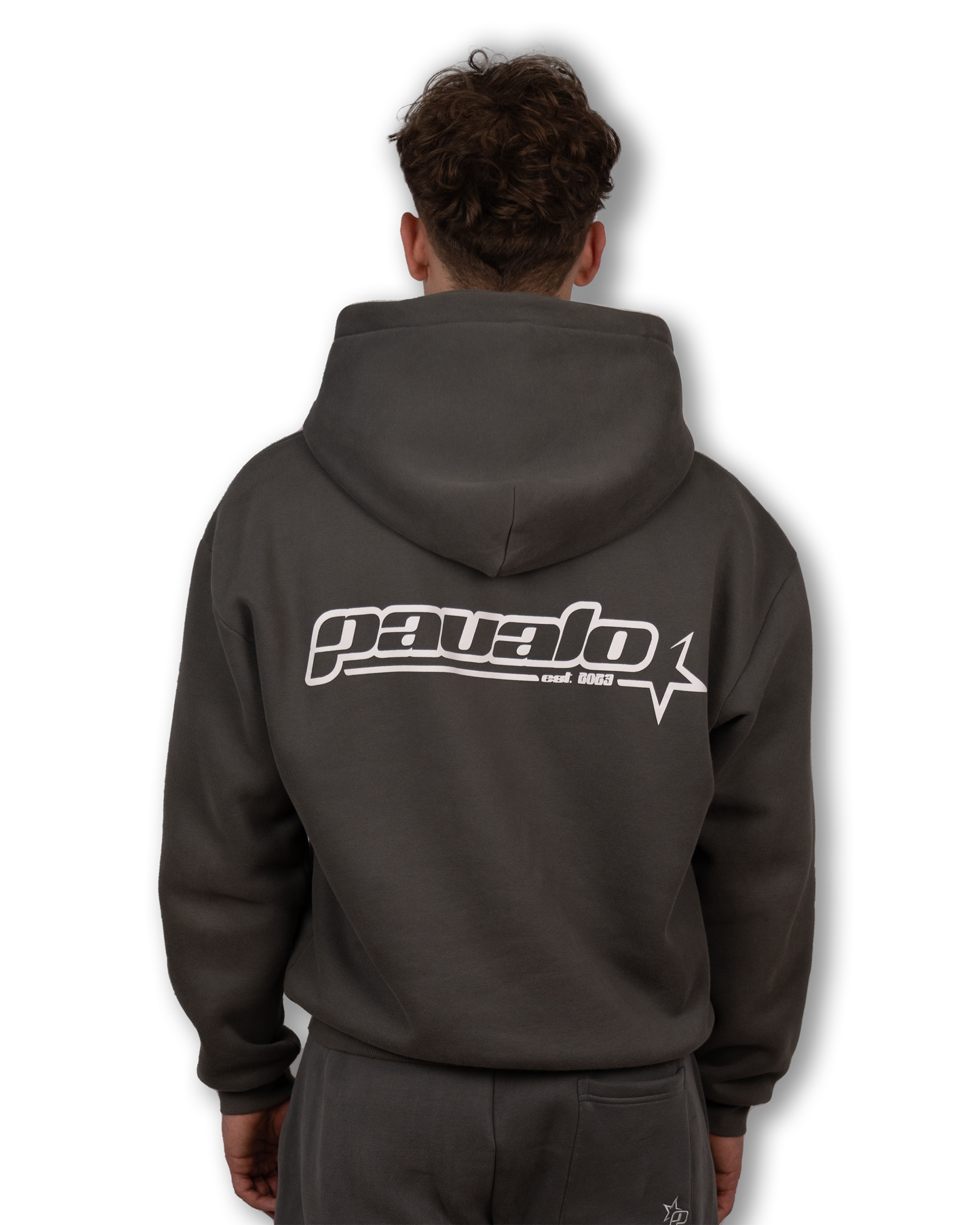PAVALO® Zip-Hoodie Anthrazit